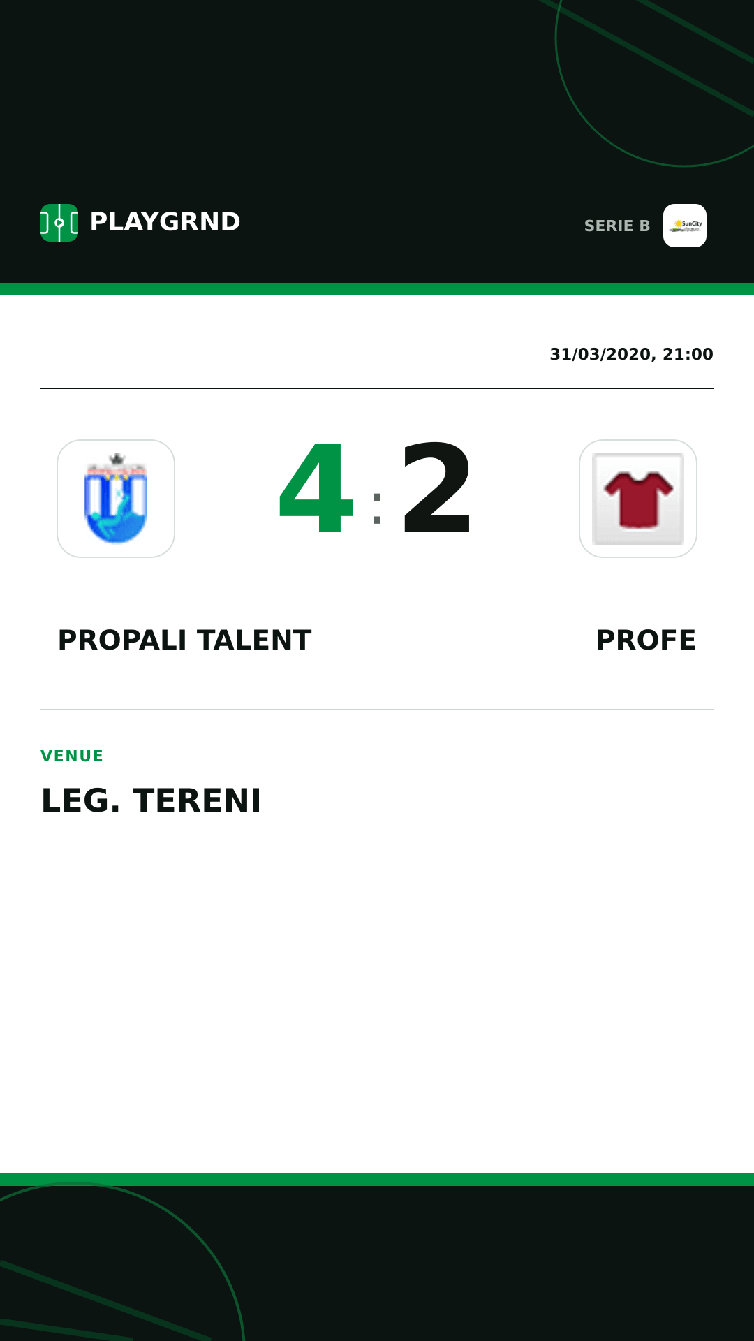 Instagram artwork: Propali Talent 4:2 Profe