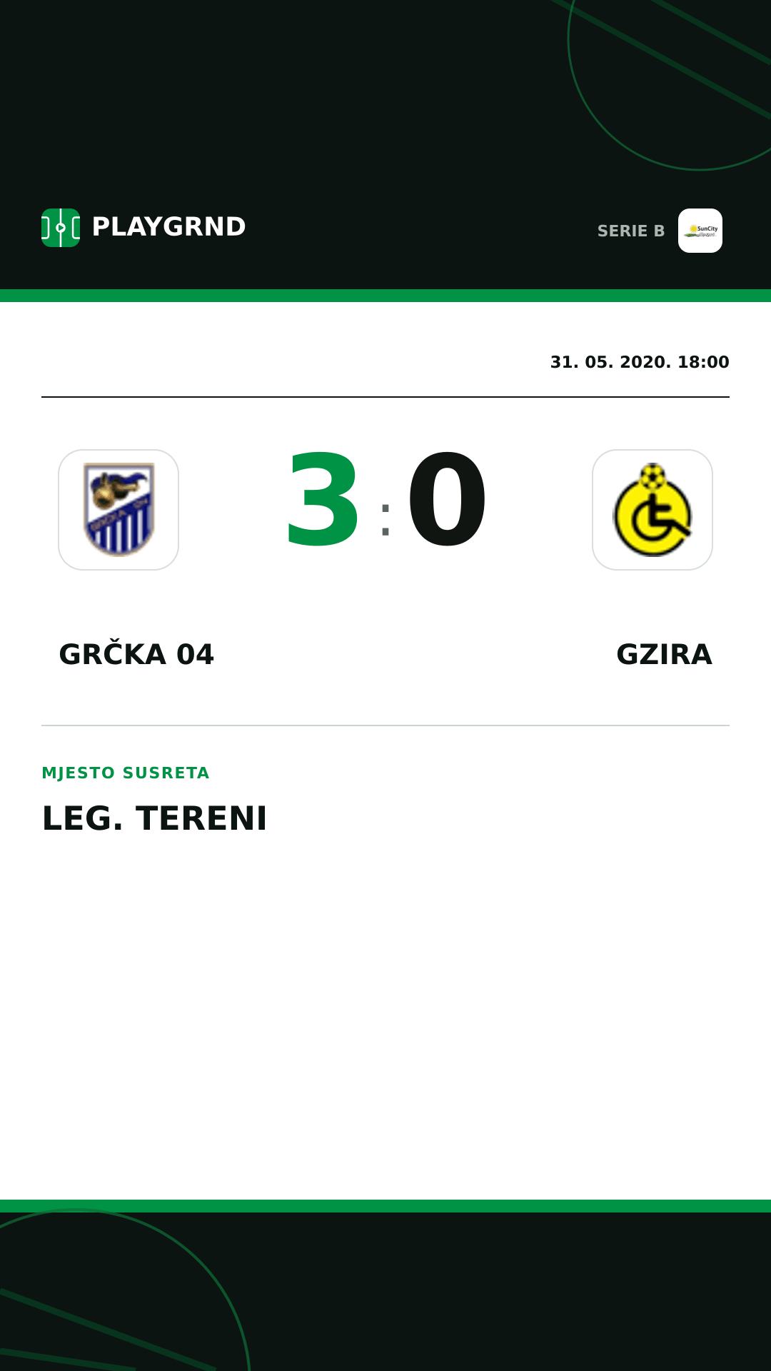 Instagram slika: Grčka 04 3:0 Gzira