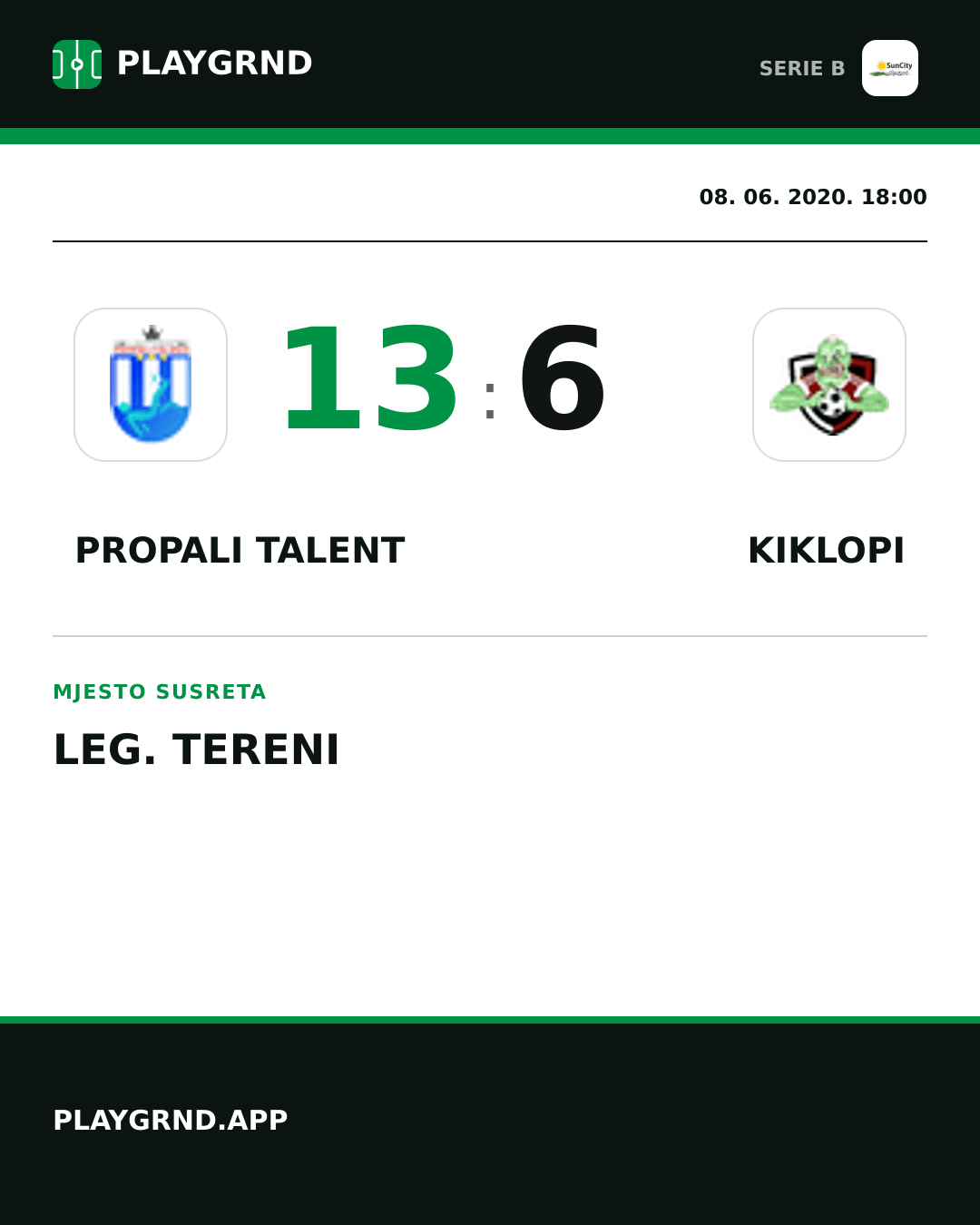 Instagram slika: Propali Talent 13:6 Kiklopi