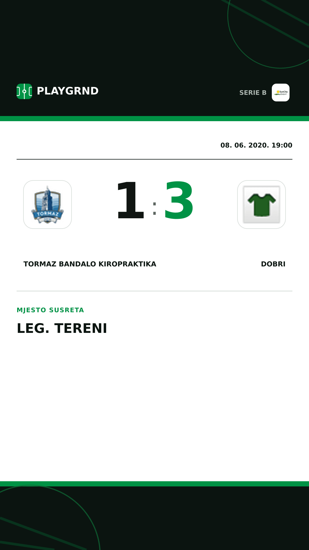 Instagram slika: Tormaz Bandalo Kiropraktika 1:3 Dobri