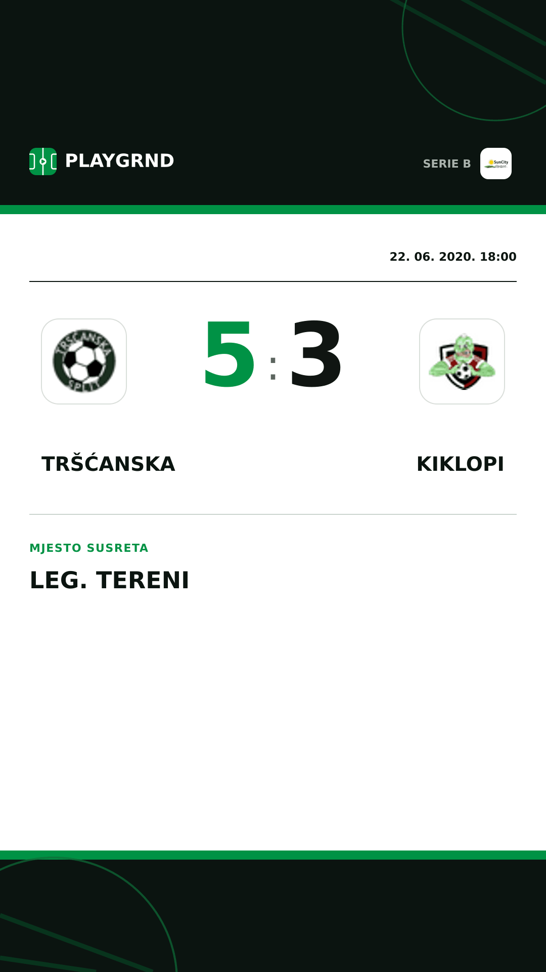 Instagram slika: Tršćanska 5:3 Kiklopi