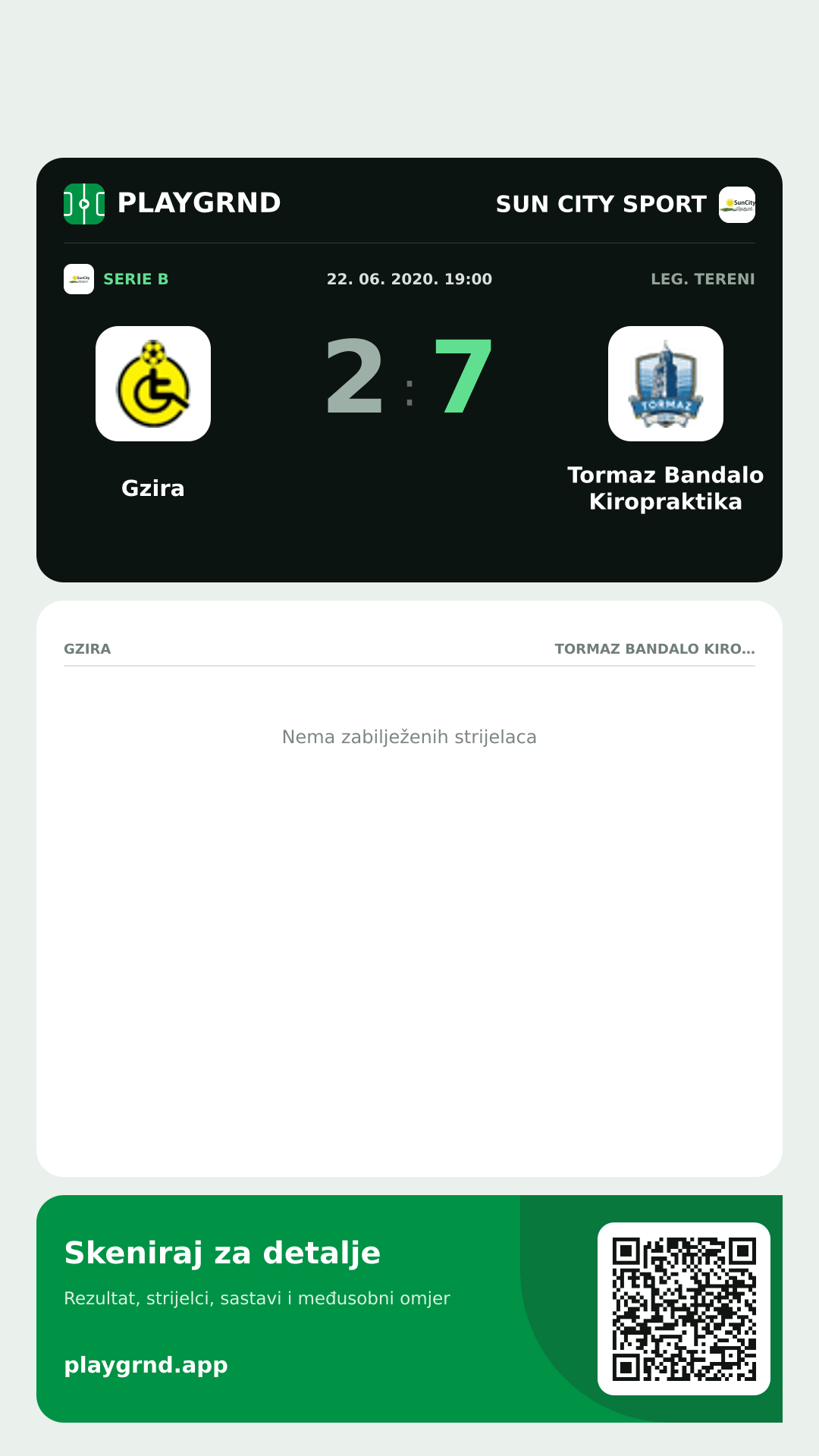 Story image: Gzira 2:7 Tormaz Bandalo Kiropraktika