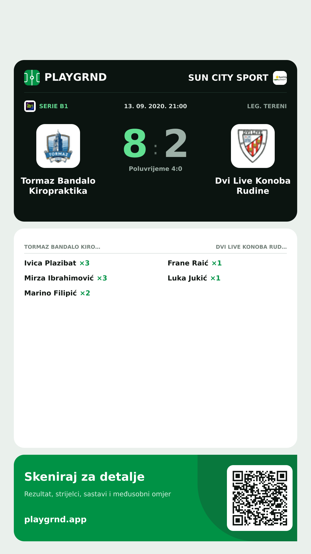 Story image: Tormaz Bandalo Kiropraktika 8:2 Dvi Live Konoba Rudine