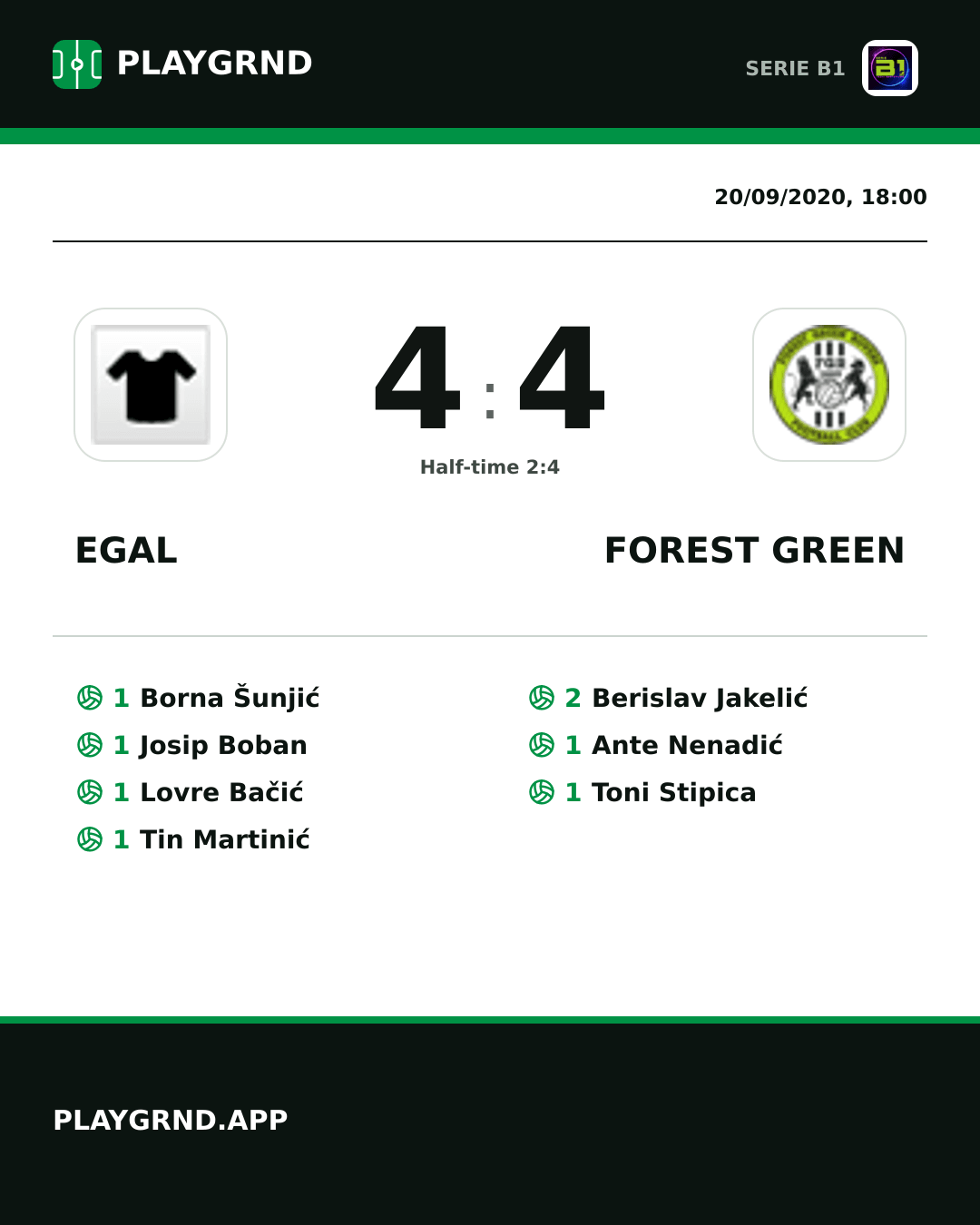 Instagram artwork: Egal 4:4 Forest Green