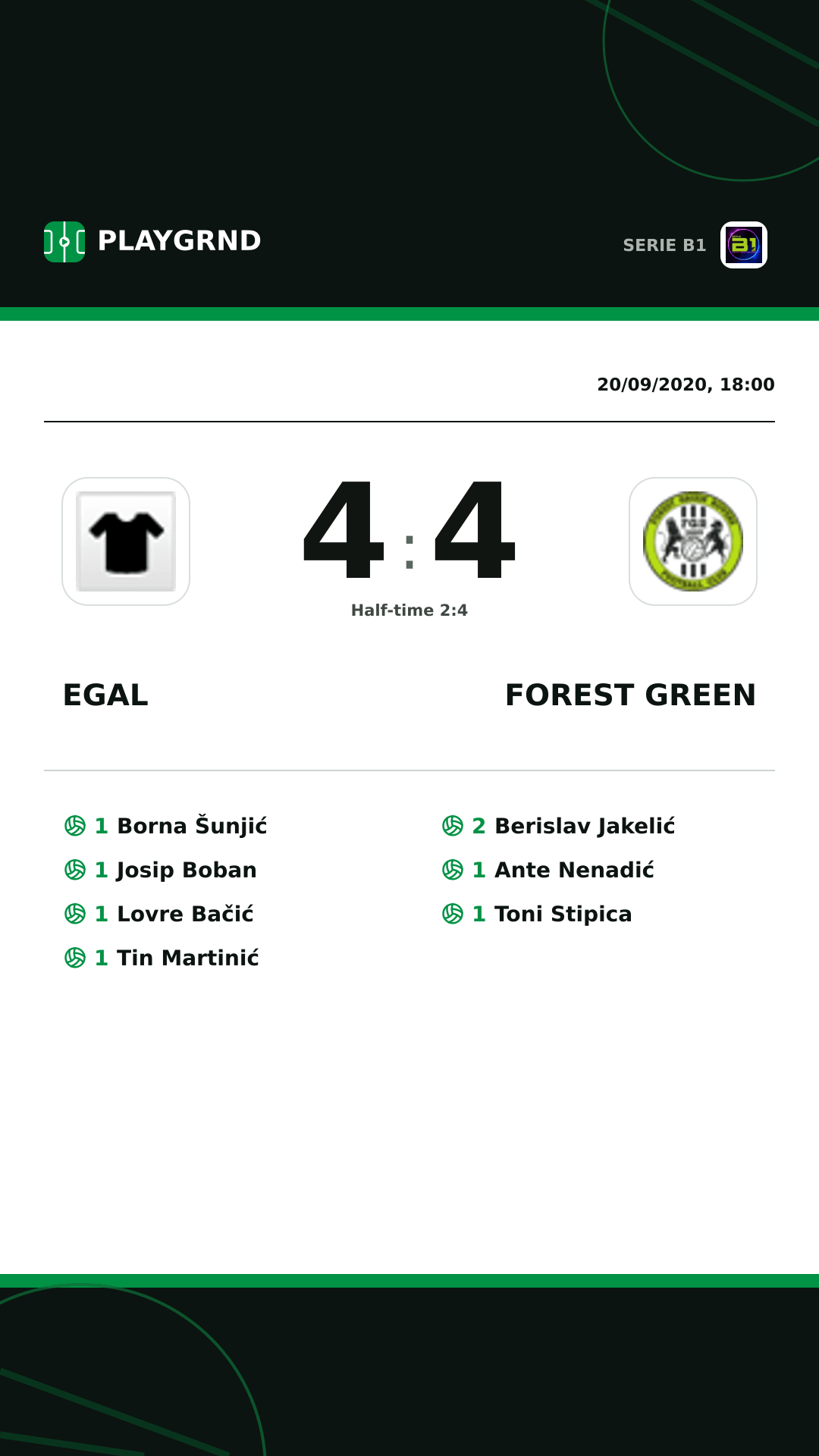 Instagram artwork: Egal 4:4 Forest Green