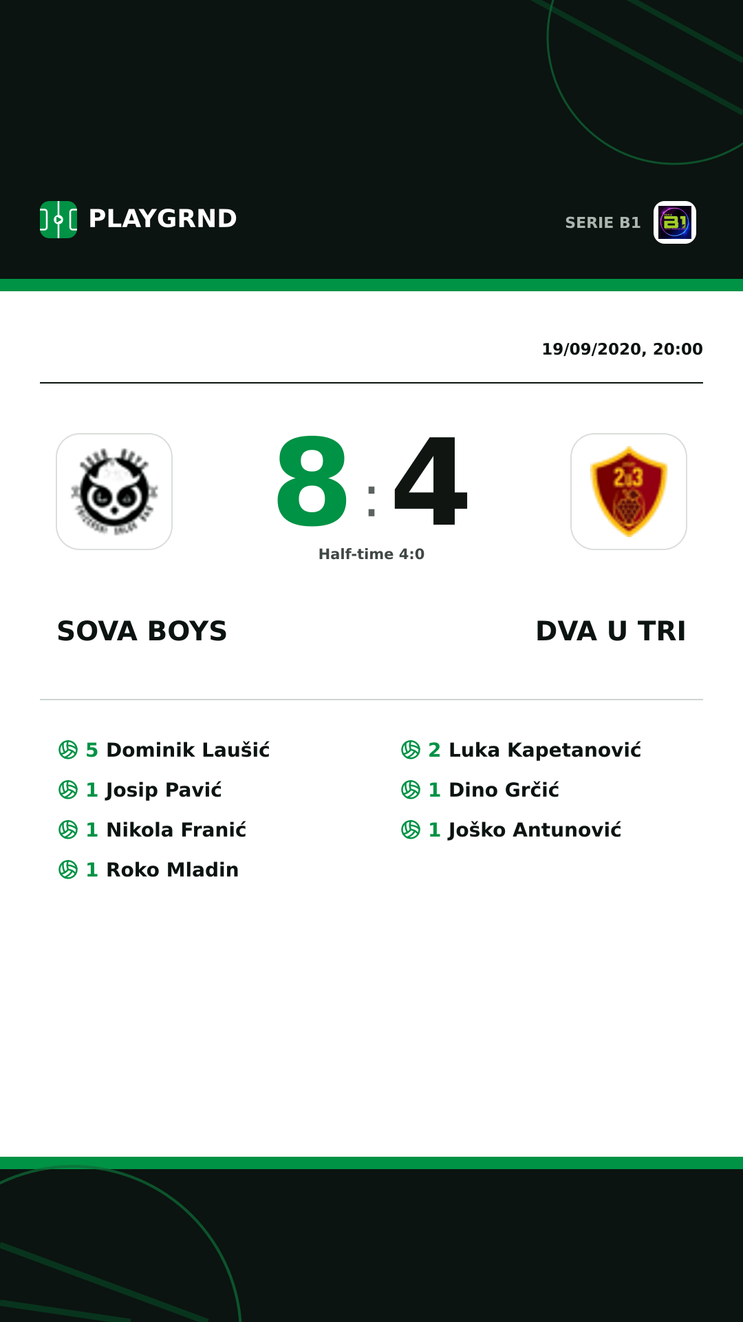 Instagram artwork: Sova Boys 8:4 Dva U Tri