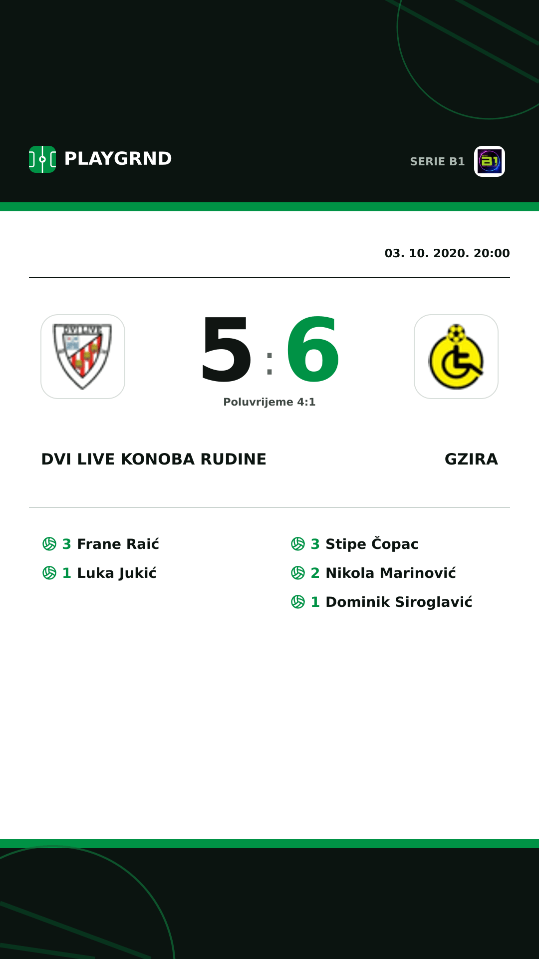 Instagram slika: Dvi Live Konoba Rudine 5:6 Gzira