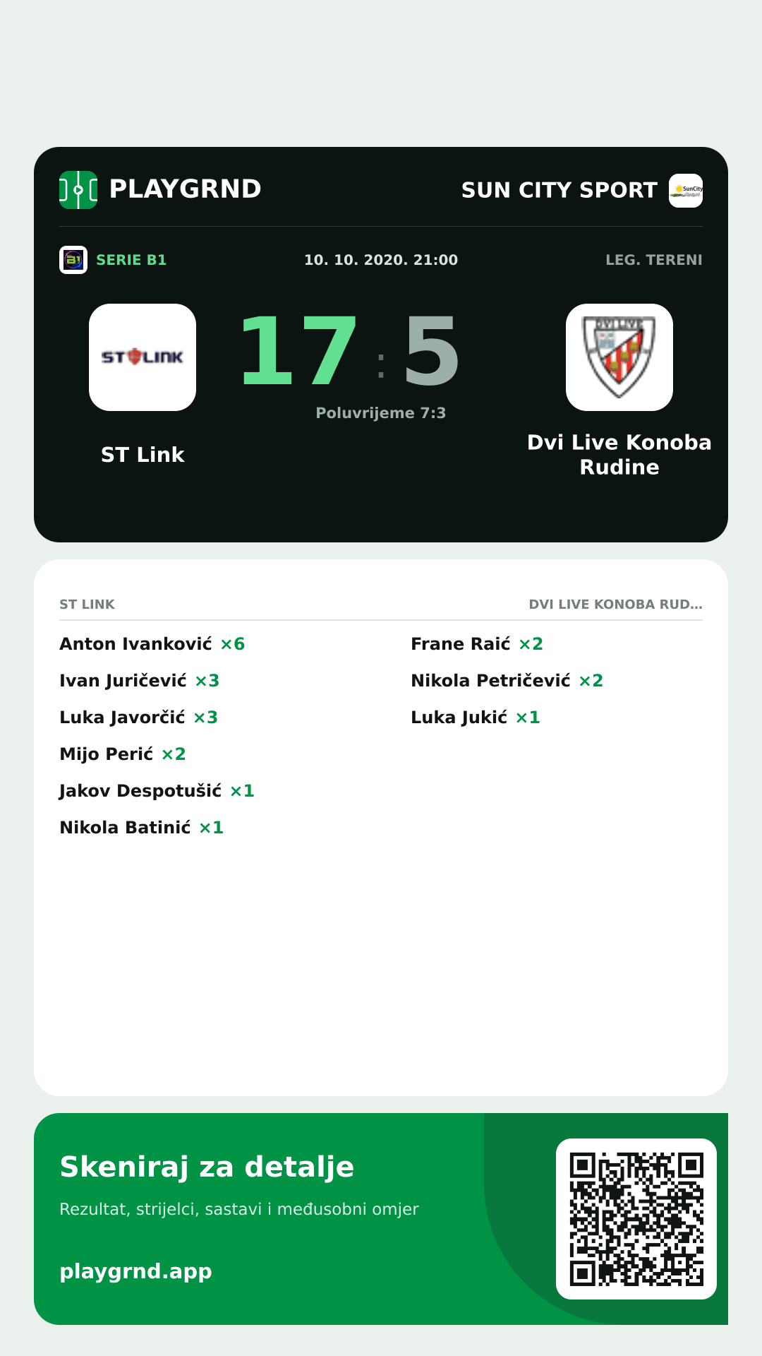 Story slika: ST Link 17:5 Dvi Live Konoba Rudine