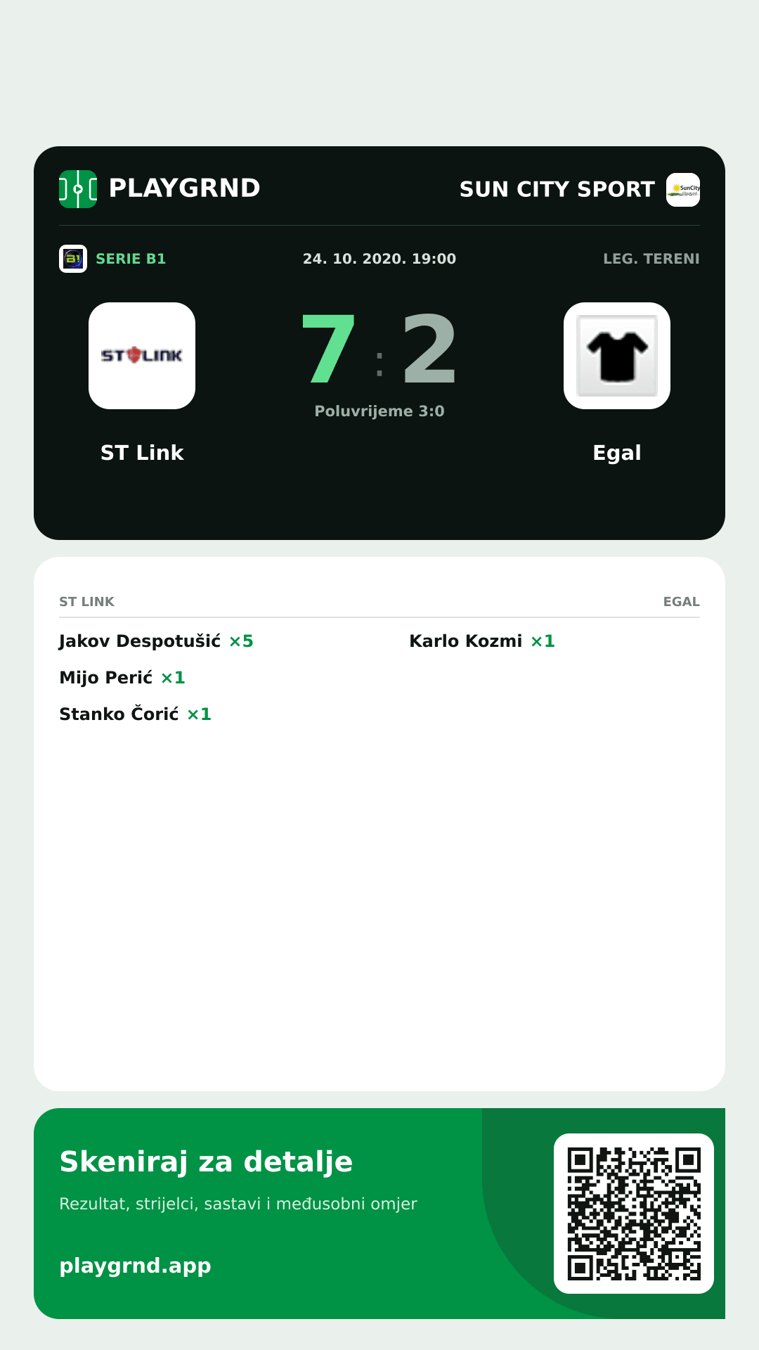 Story slika: ST Link 7:2 Egal