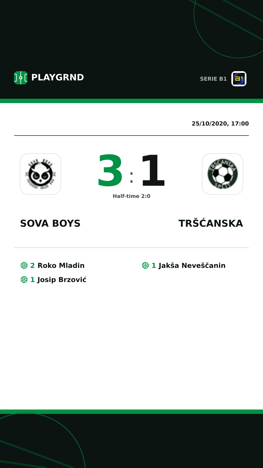 Instagram artwork: Sova Boys 3:1 Tršćanska
