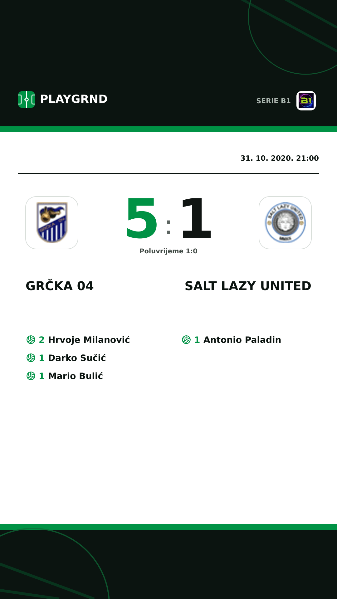 Instagram slika: Grčka 04 5:1 Salt Lazy United
