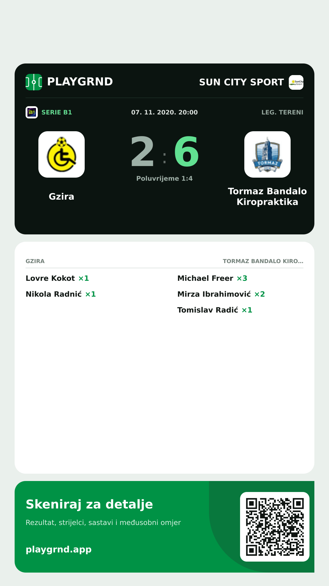 Story slika: Gzira 2:6 Tormaz Bandalo Kiropraktika