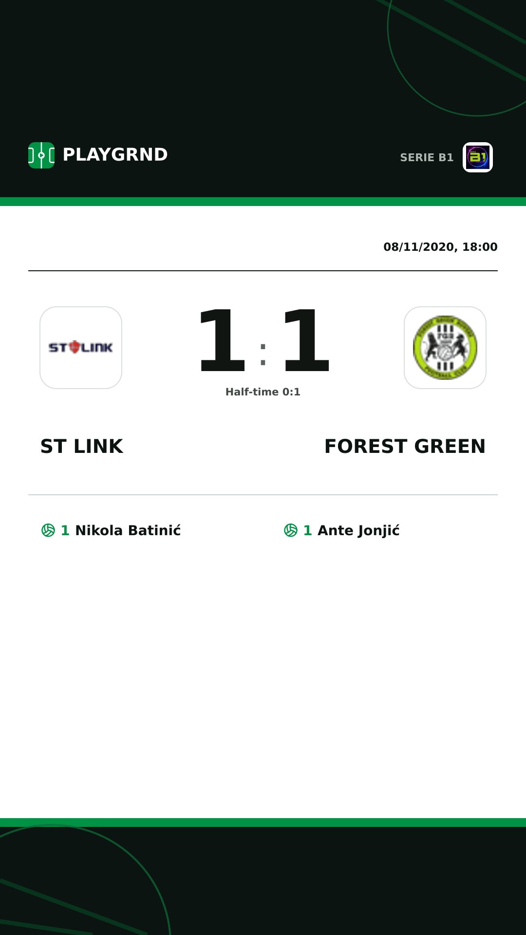 Instagram artwork: ST Link 1:1 Forest Green