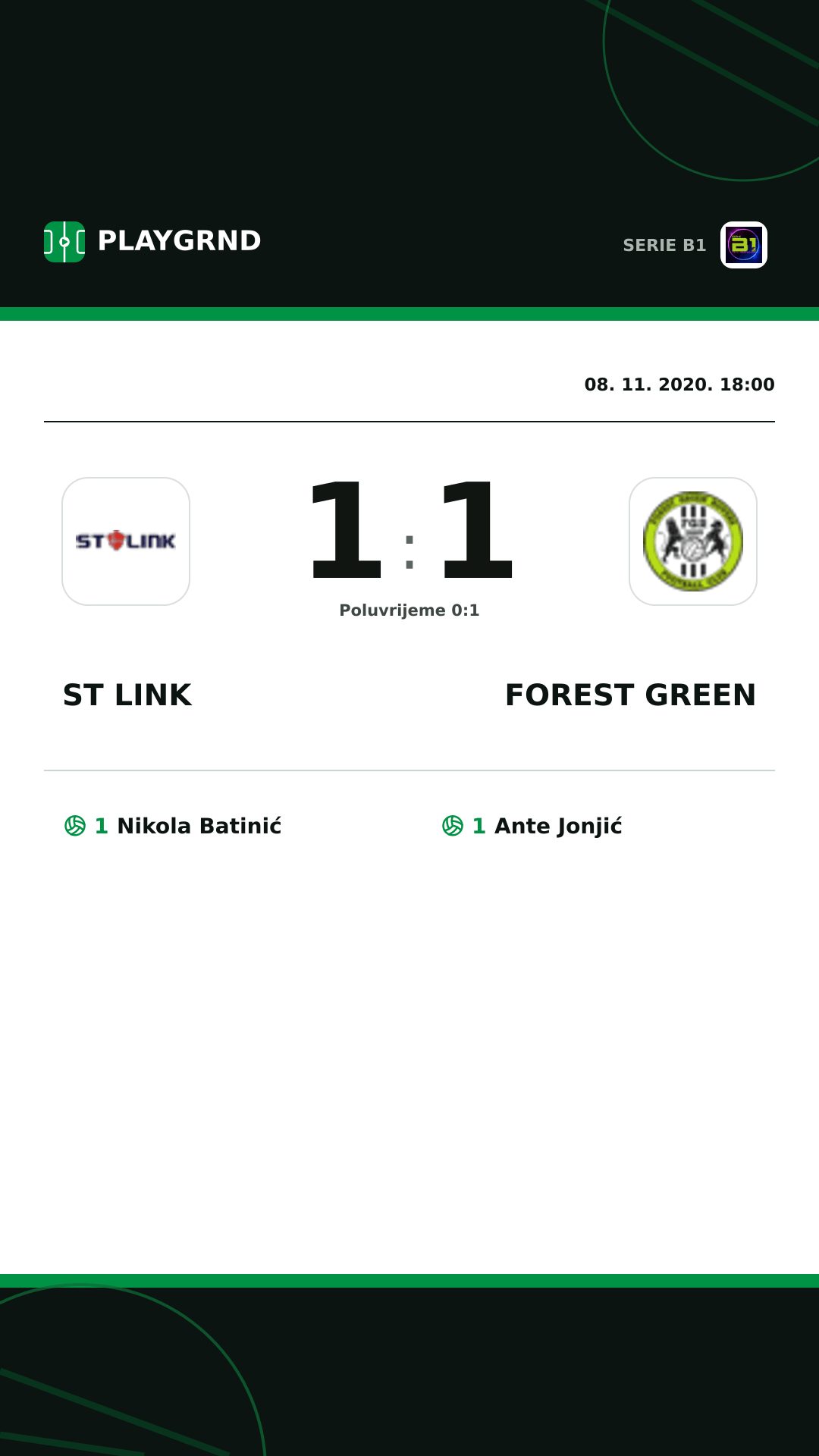 Instagram slika: ST Link 1:1 Forest Green