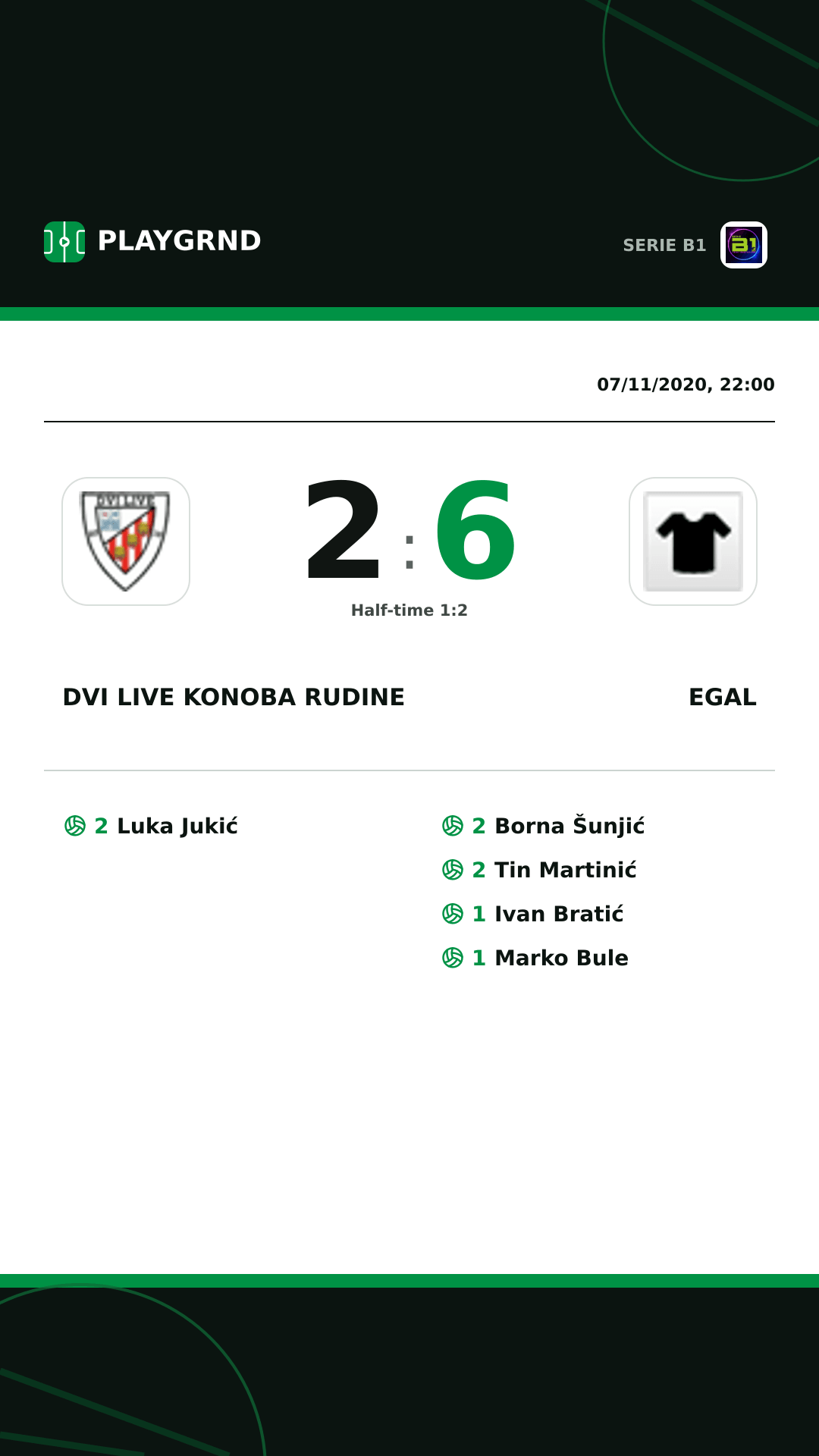 Instagram artwork: Dvi Live Konoba Rudine 2:6 Egal