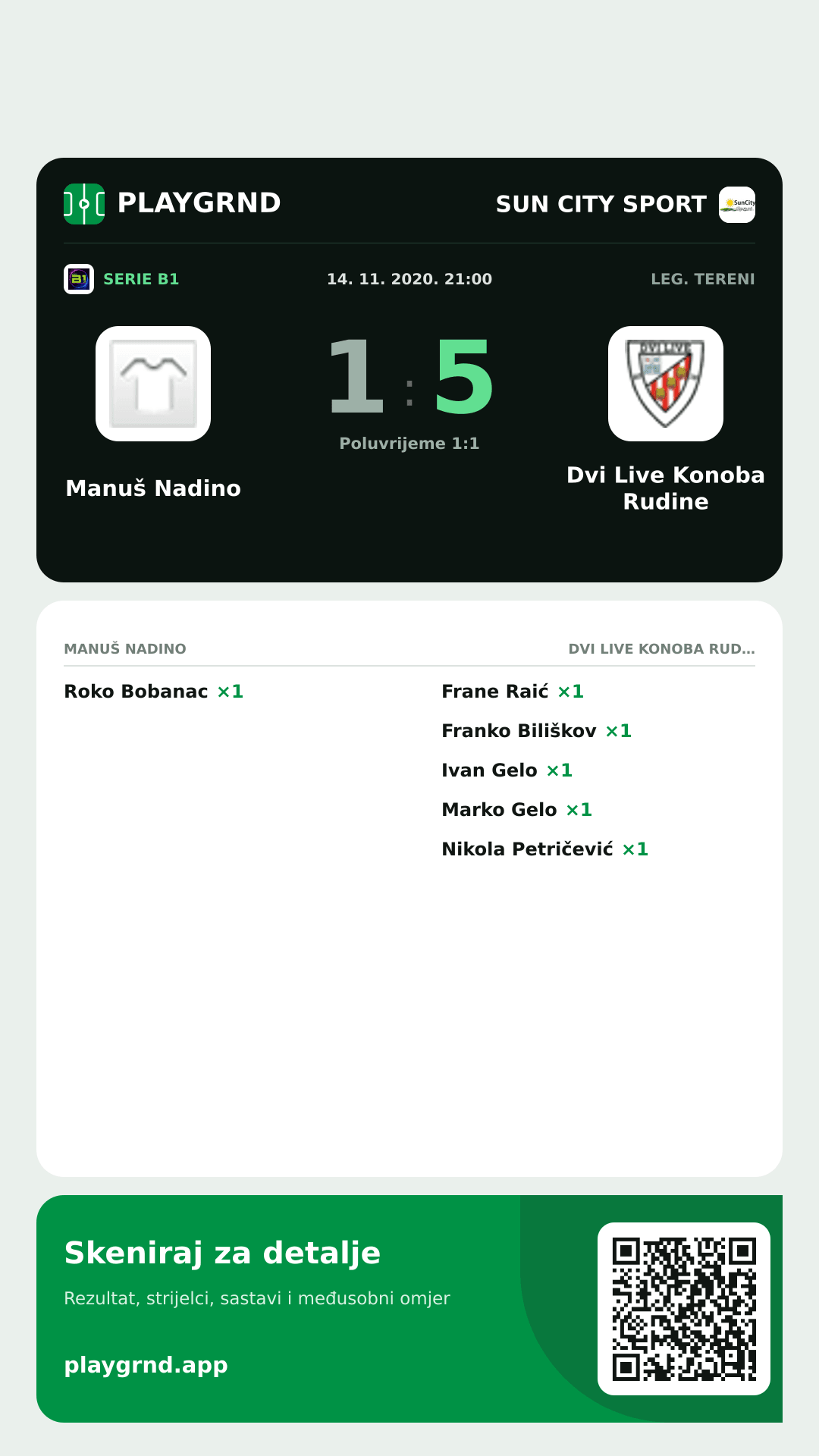 Story image: Manuš Nadino 1:5 Dvi Live Konoba Rudine