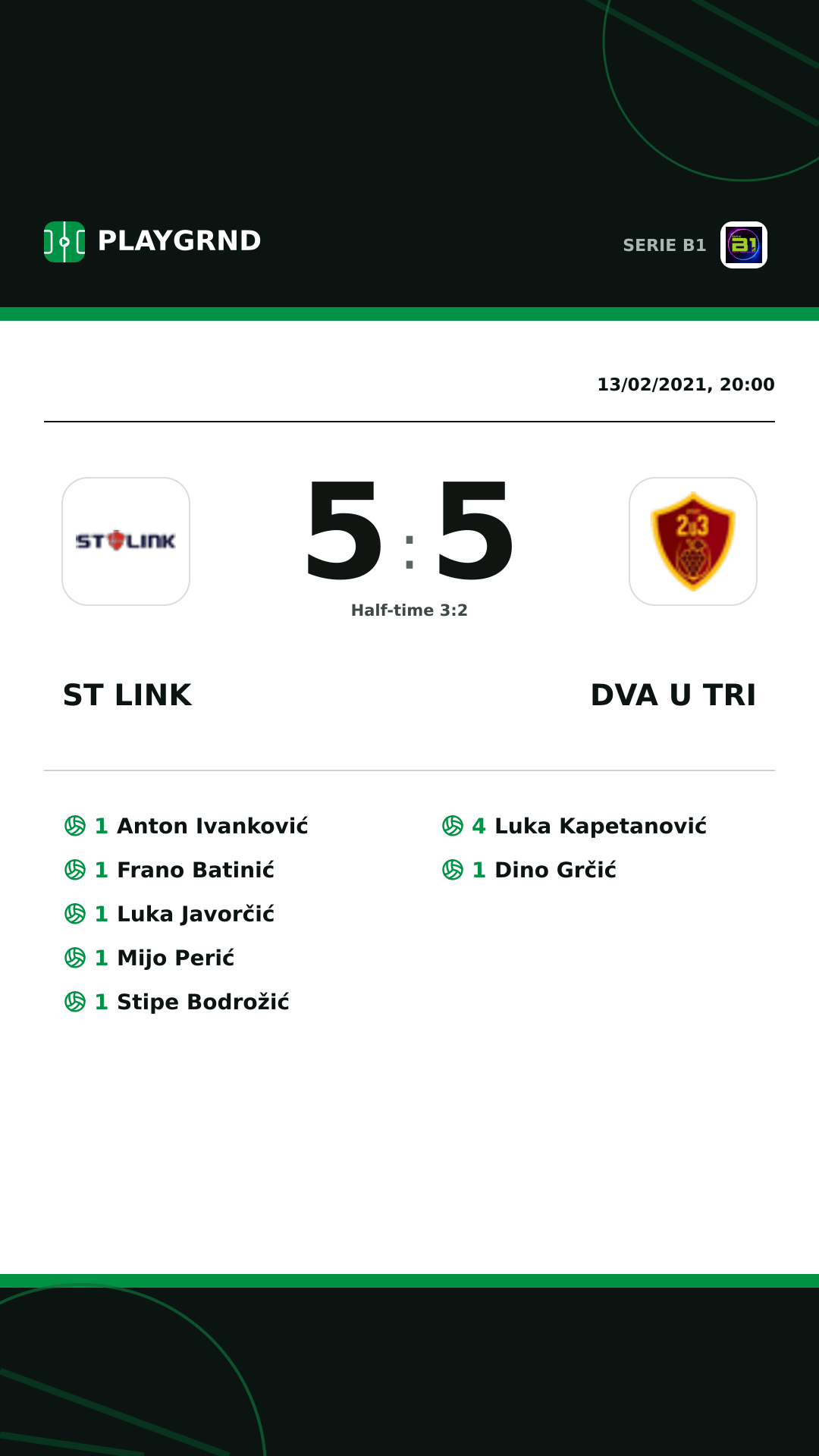 Instagram artwork: ST Link 5:5 Dva U Tri