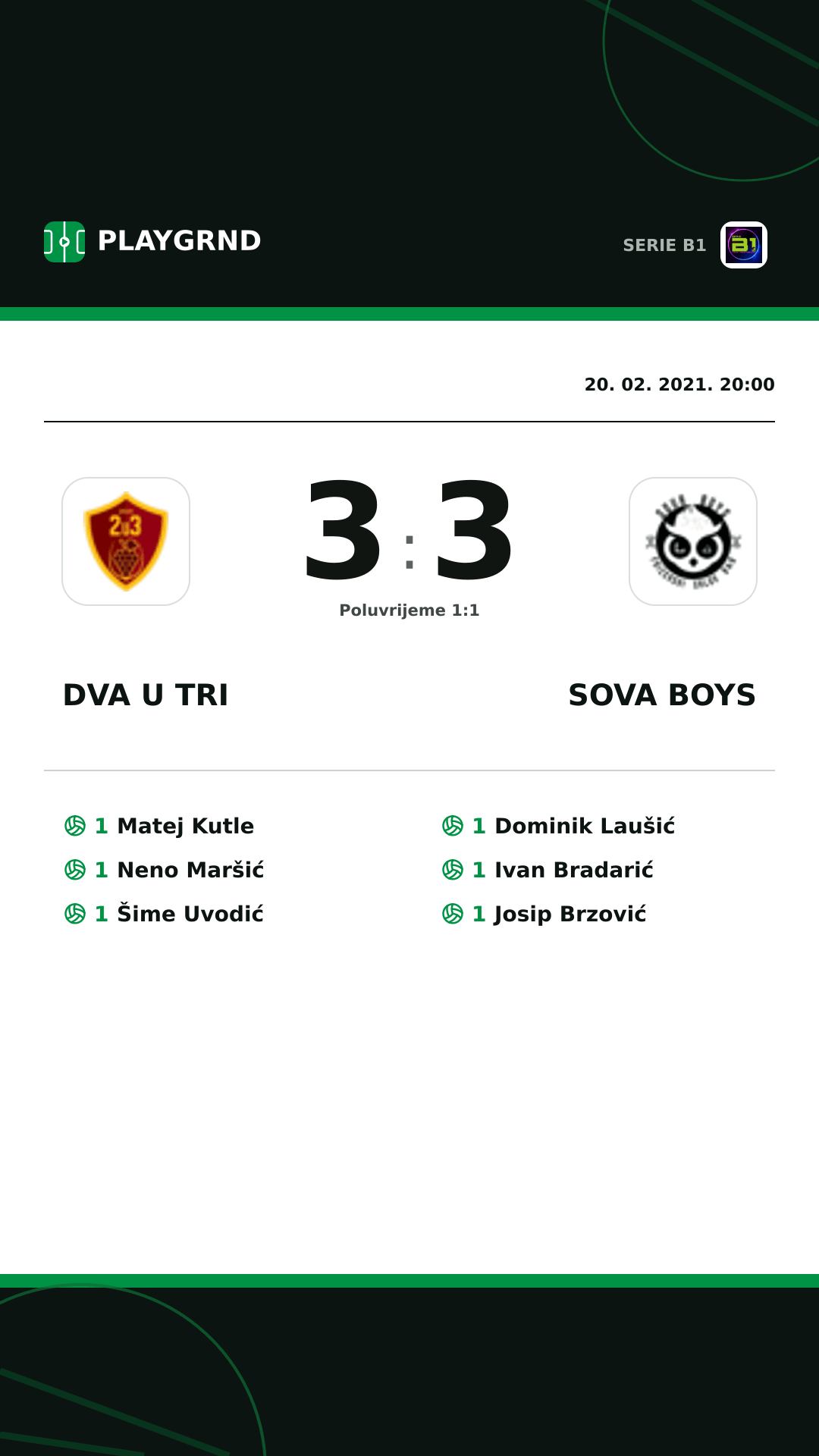 Instagram slika: Dva U Tri 3:3 Sova Boys