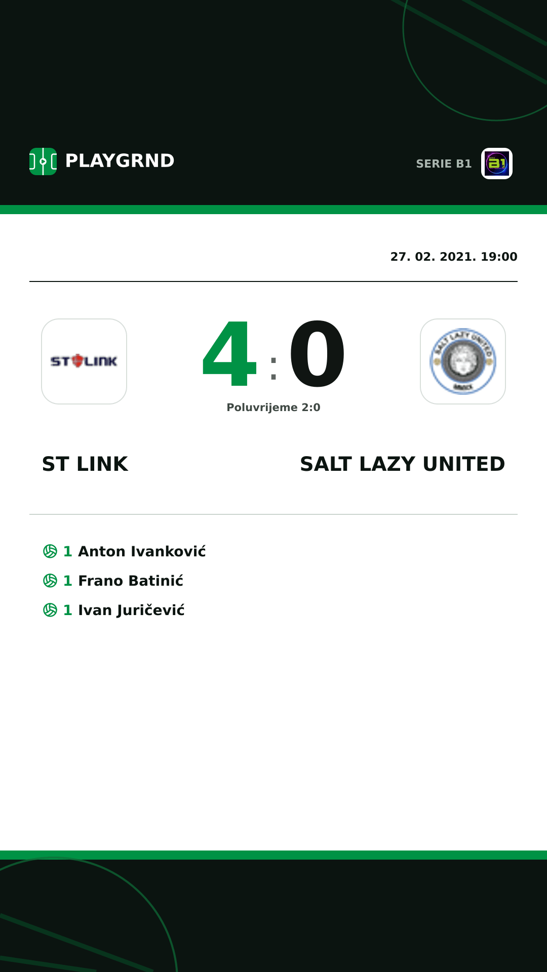 Instagram slika: ST Link 4:0 Salt Lazy United