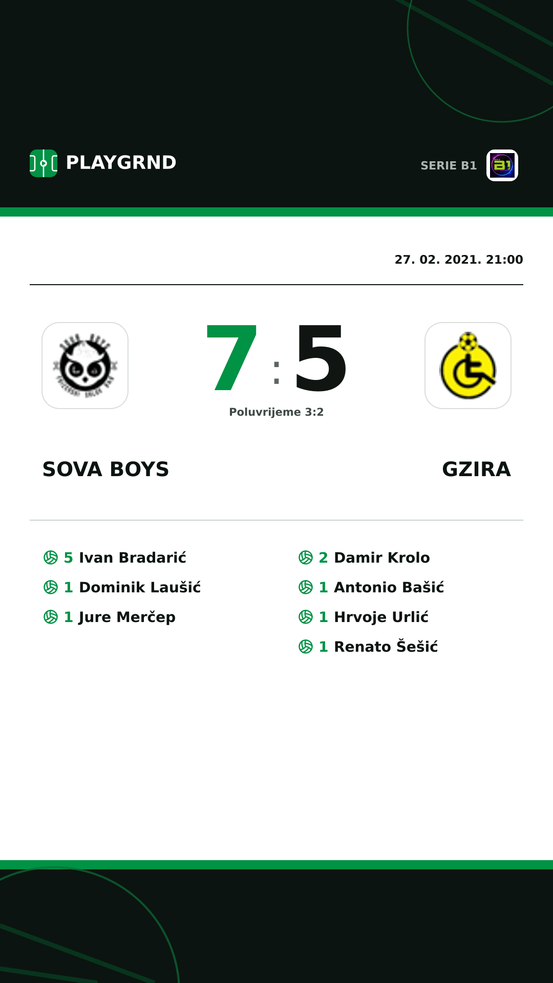Instagram slika: Sova Boys 7:5 Gzira