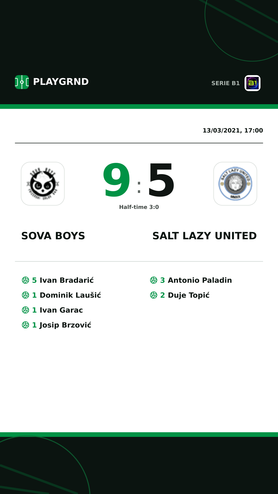 Instagram artwork: Sova Boys 9:5 Salt Lazy United