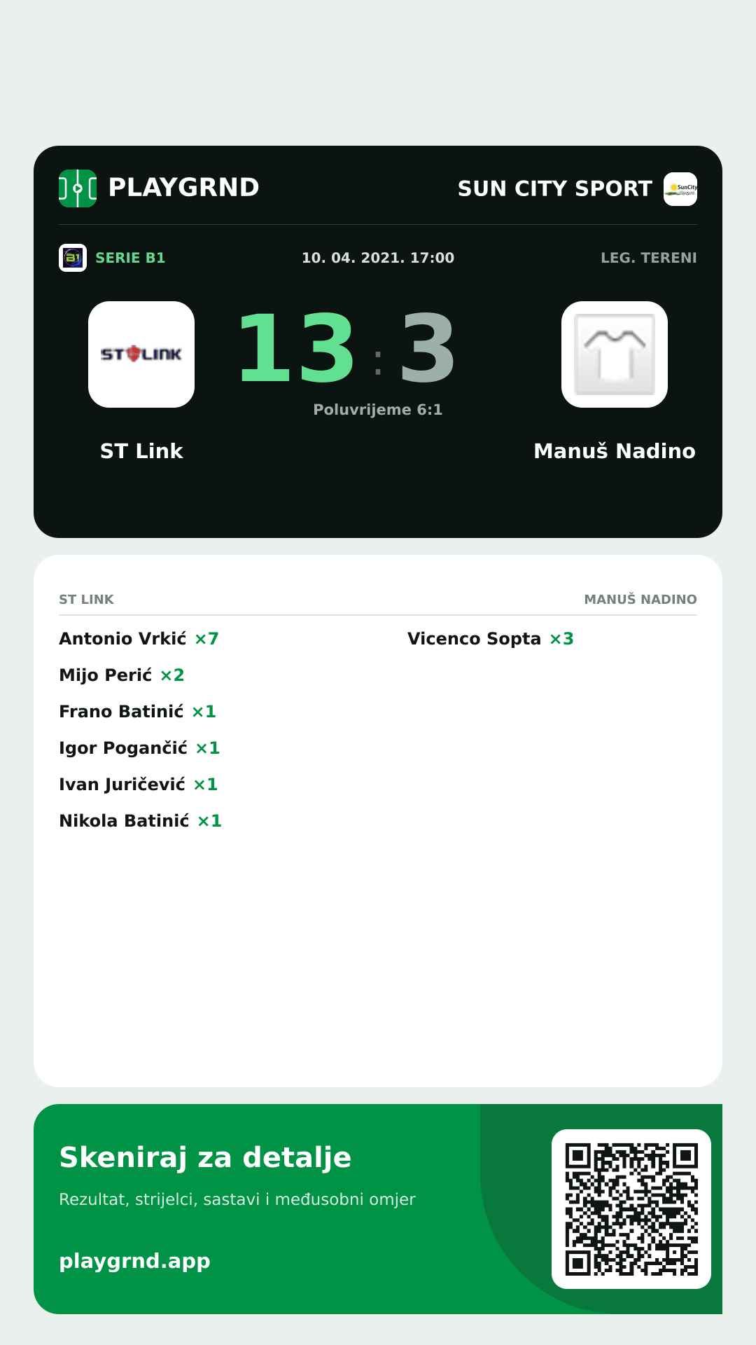 Story slika: ST Link 13:3 Manuš Nadino