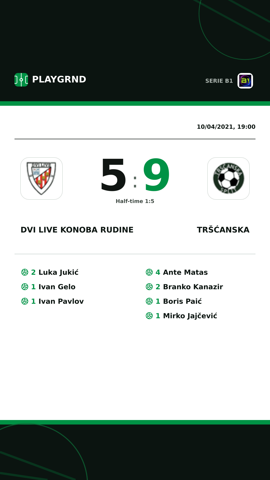 Instagram artwork: Dvi Live Konoba Rudine 5:9 Tršćanska