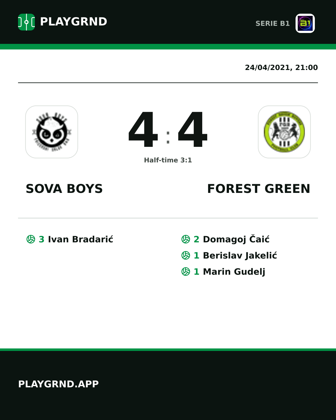 Instagram artwork: Sova Boys 4:4 Forest Green