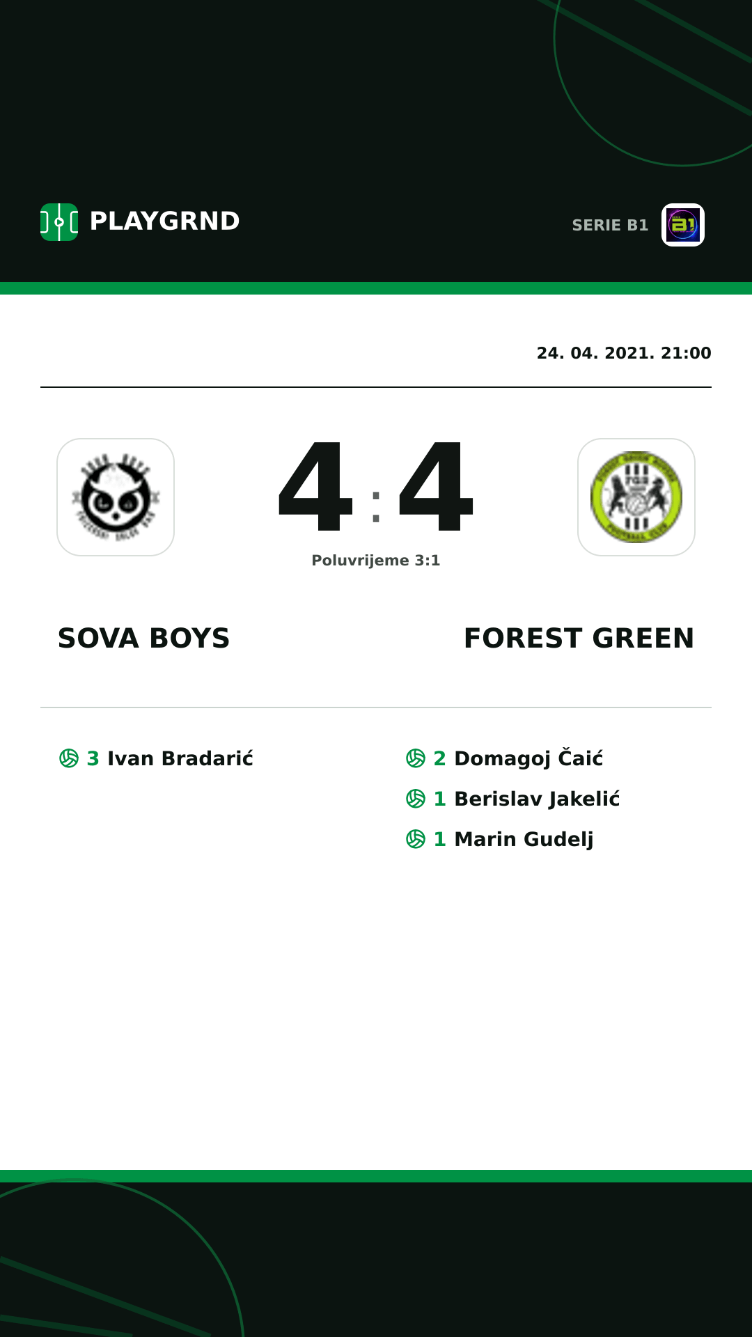Instagram slika: Sova Boys 4:4 Forest Green