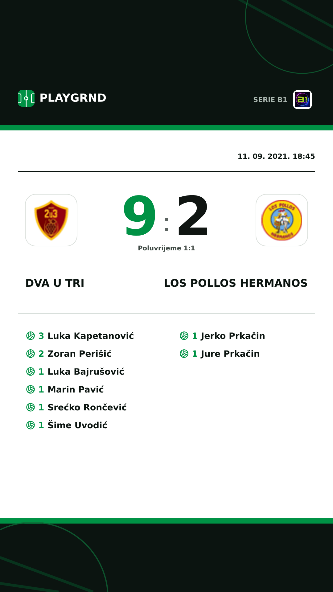 Instagram slika: Dva U Tri 9:2 Los Pollos Hermanos