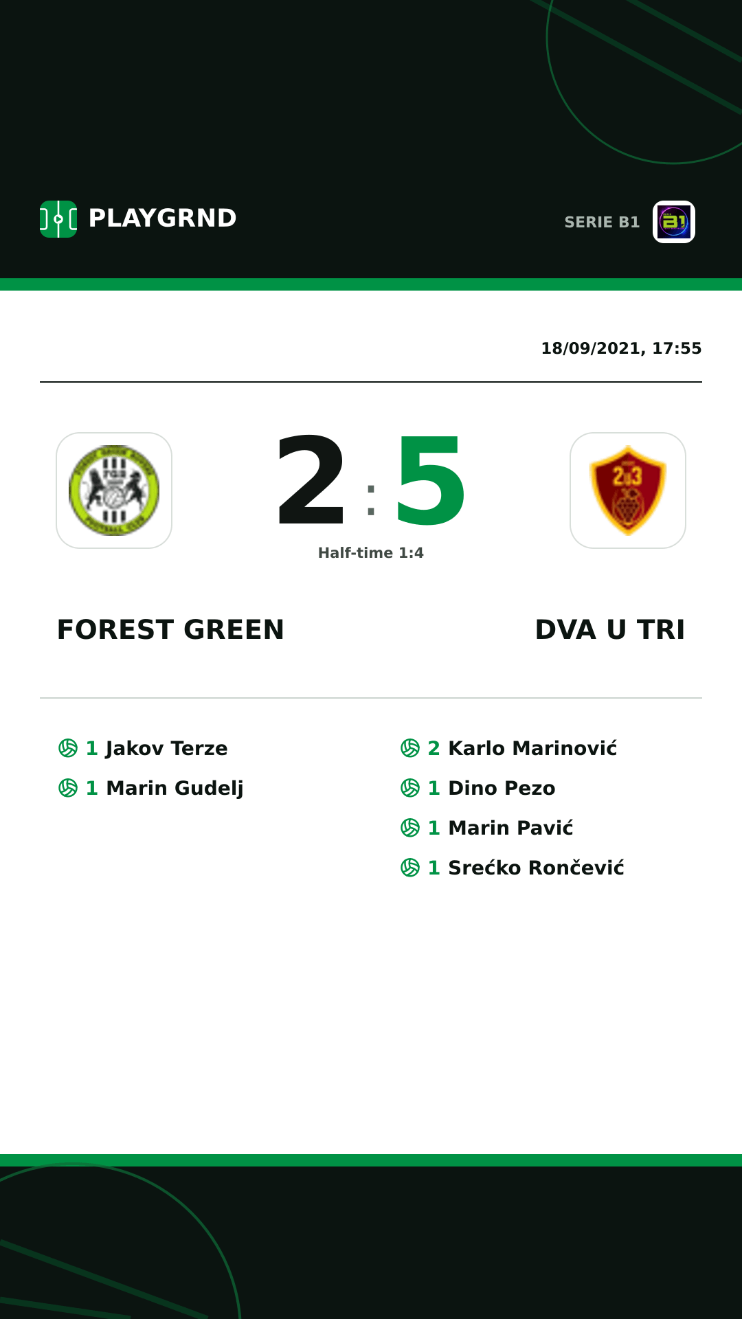 Instagram artwork: Forest Green 2:5 Dva U Tri