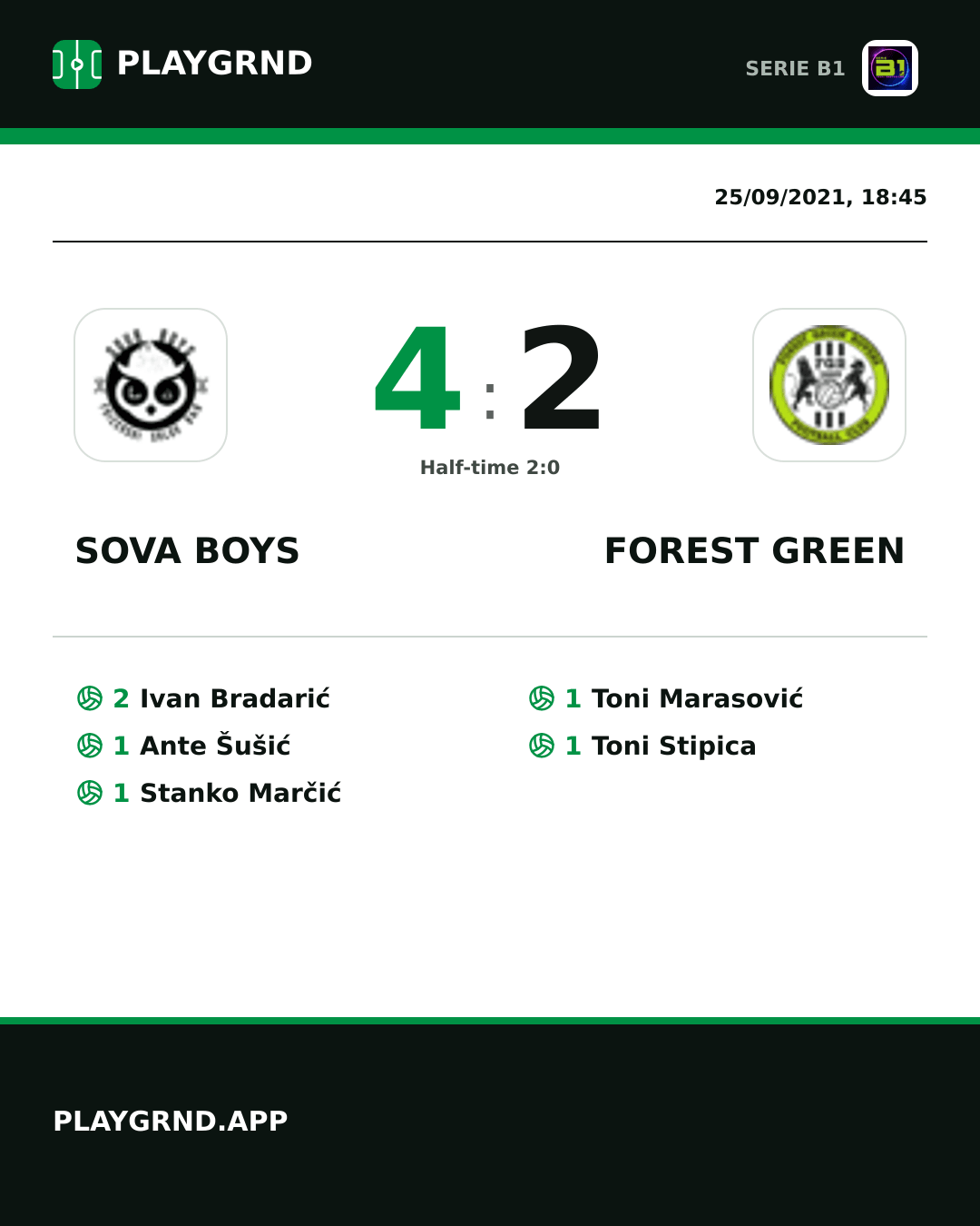 Instagram artwork: Sova Boys 4:2 Forest Green