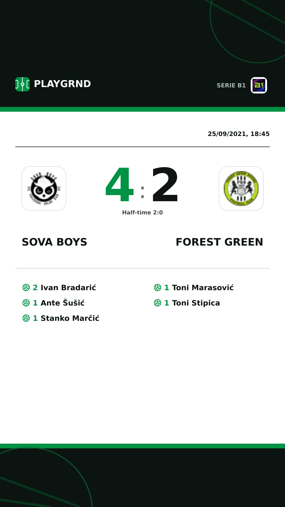 Instagram artwork: Sova Boys 4:2 Forest Green