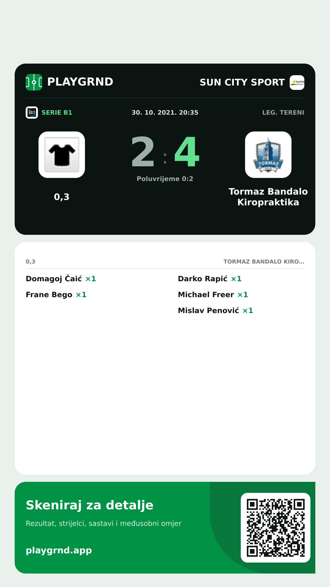 Story slika: 0,3 2:4 Tormaz Bandalo Kiropraktika