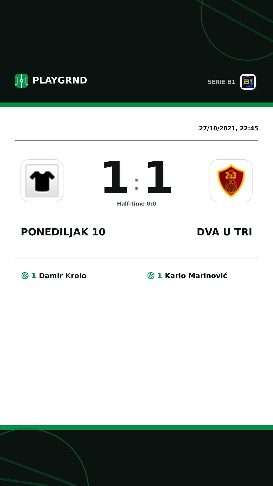 Instagram artwork: Ponediljak 10 1:1 Dva U Tri