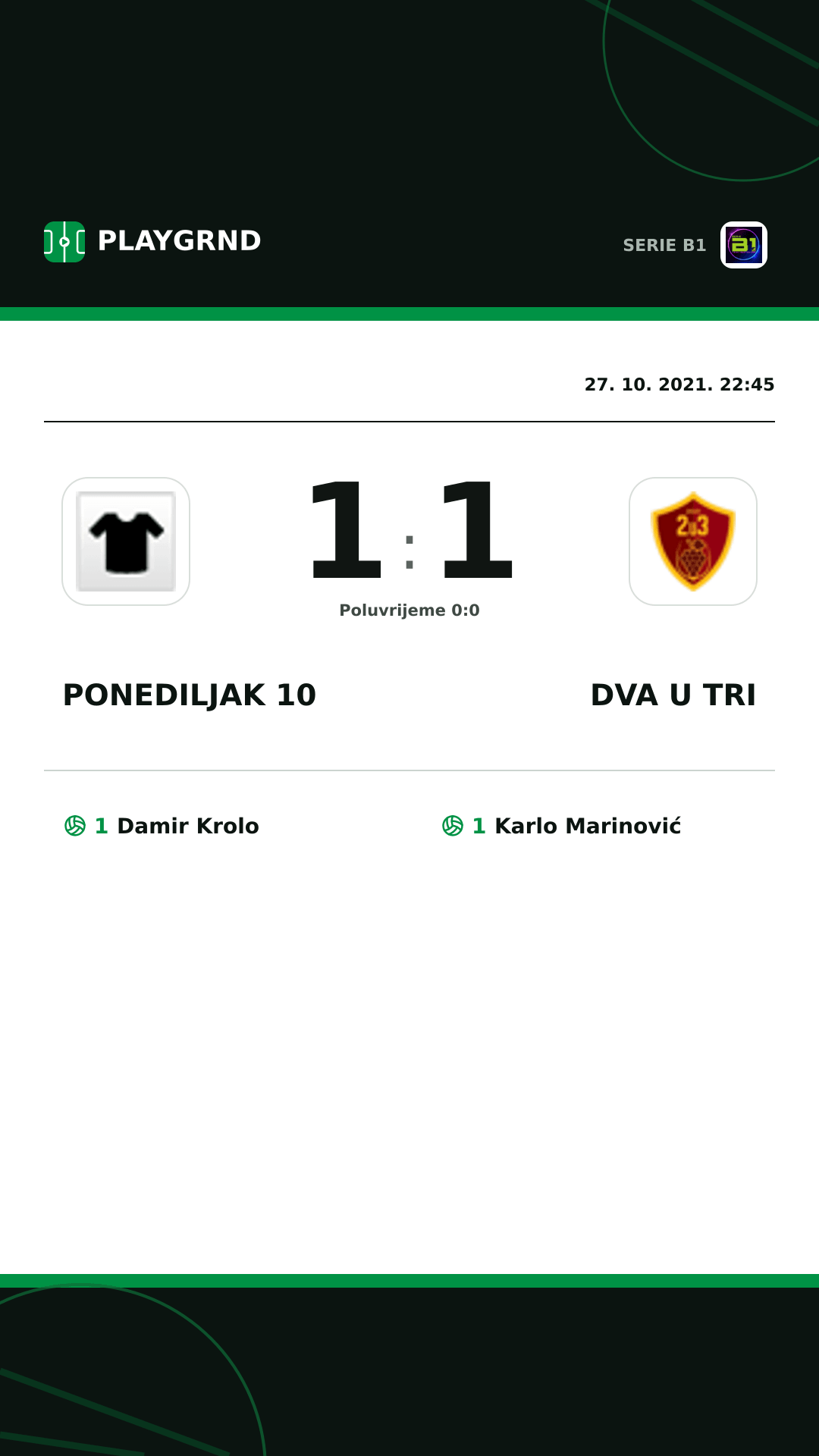 Instagram slika: Ponediljak 10 1:1 Dva U Tri
