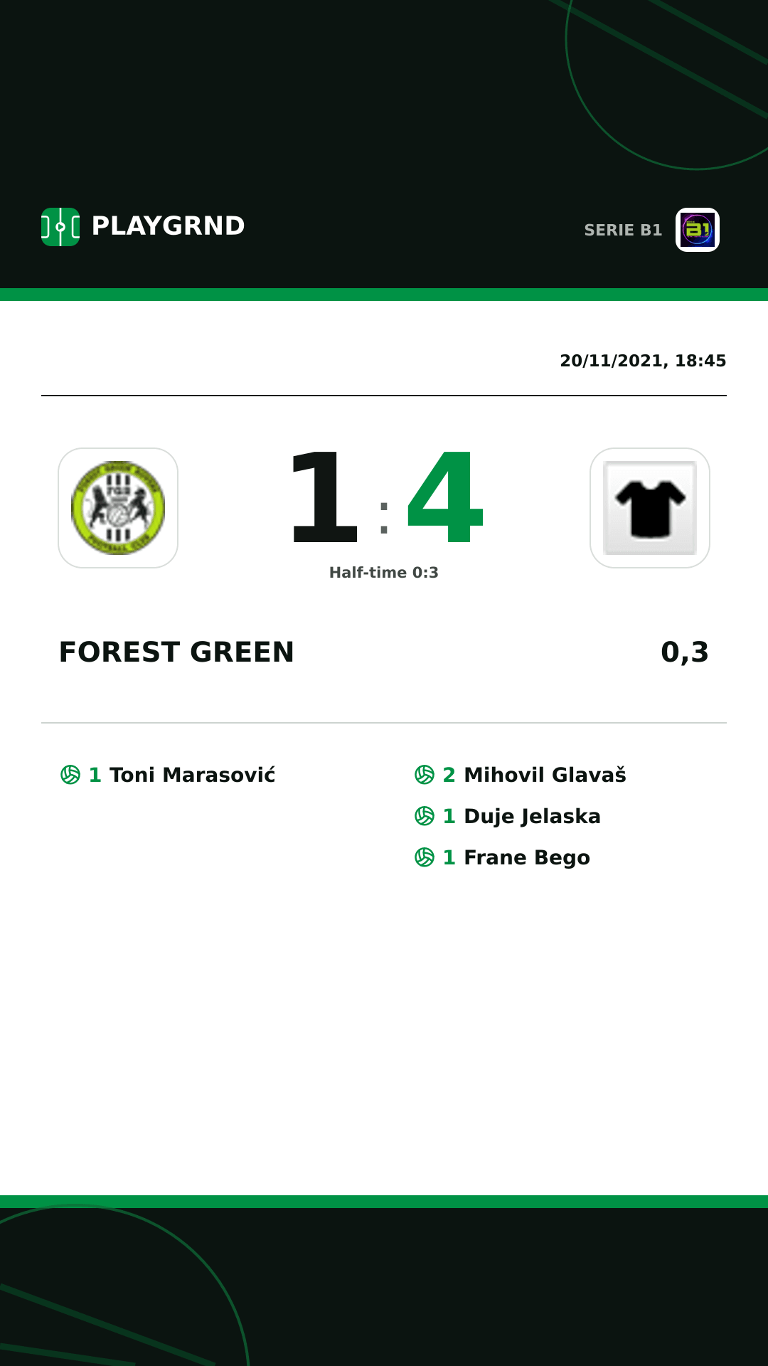 Instagram artwork: Forest Green 1:4 0,3