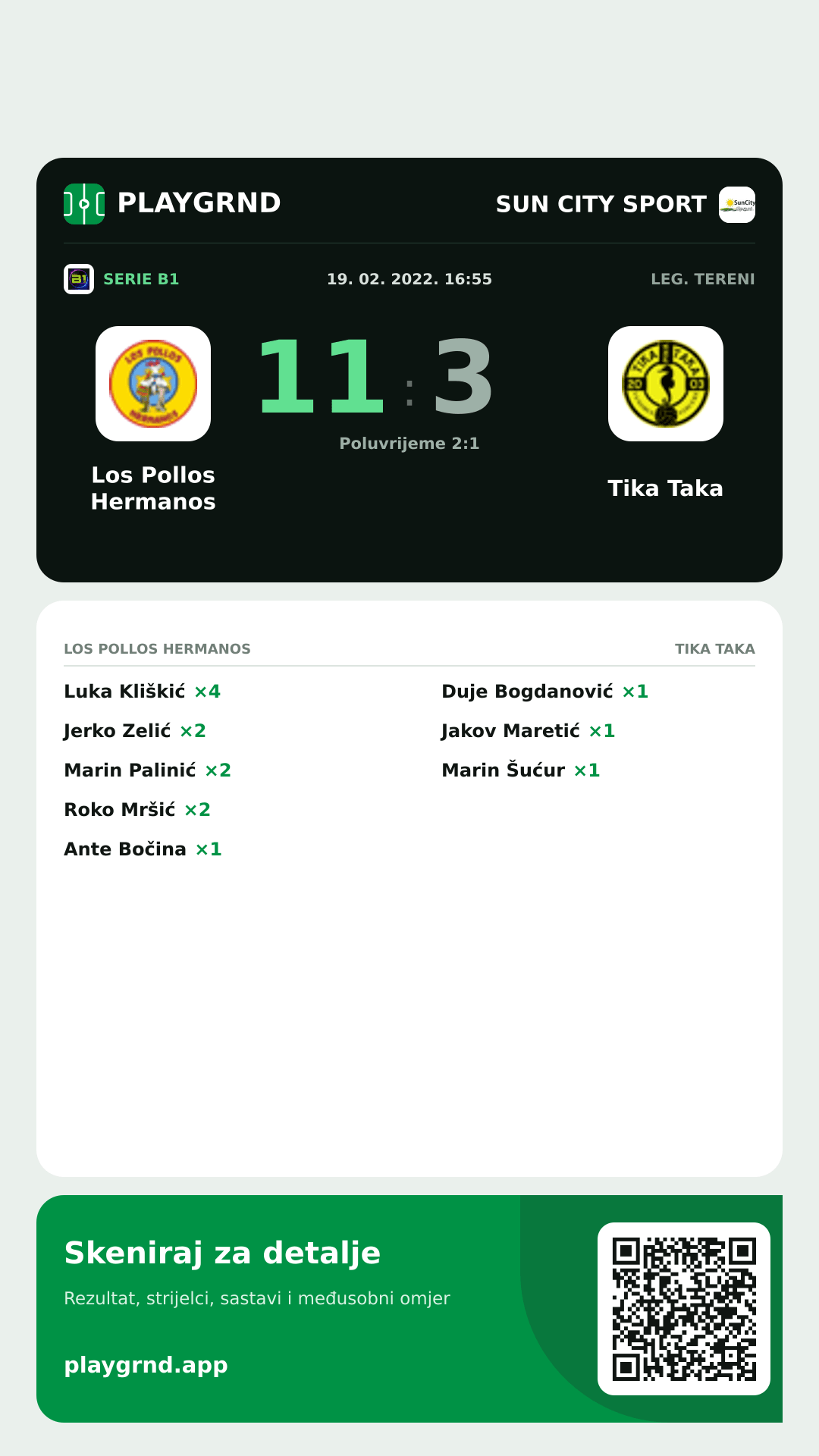 Story image: Los Pollos Hermanos 11:3 Tika Taka