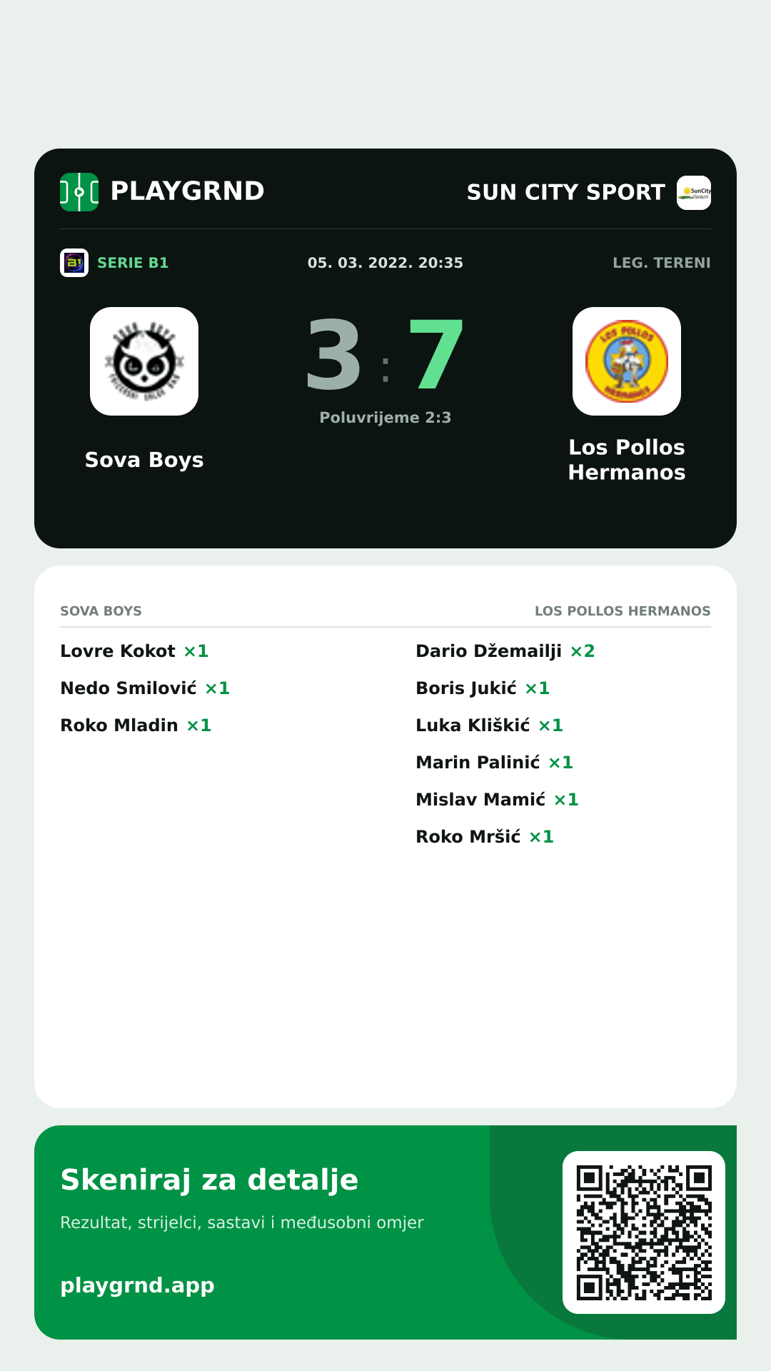Story slika: Sova Boys 3:7 Los Pollos Hermanos