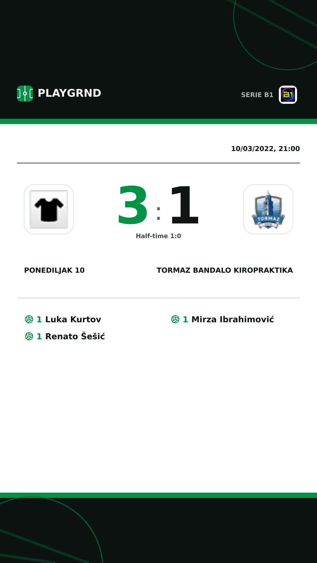 Instagram artwork: Ponediljak 10 3:1 Tormaz Bandalo Kiropraktika