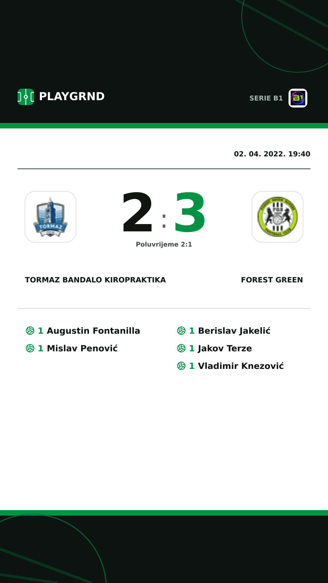 Instagram slika: Tormaz Bandalo Kiropraktika 2:3 Forest Green