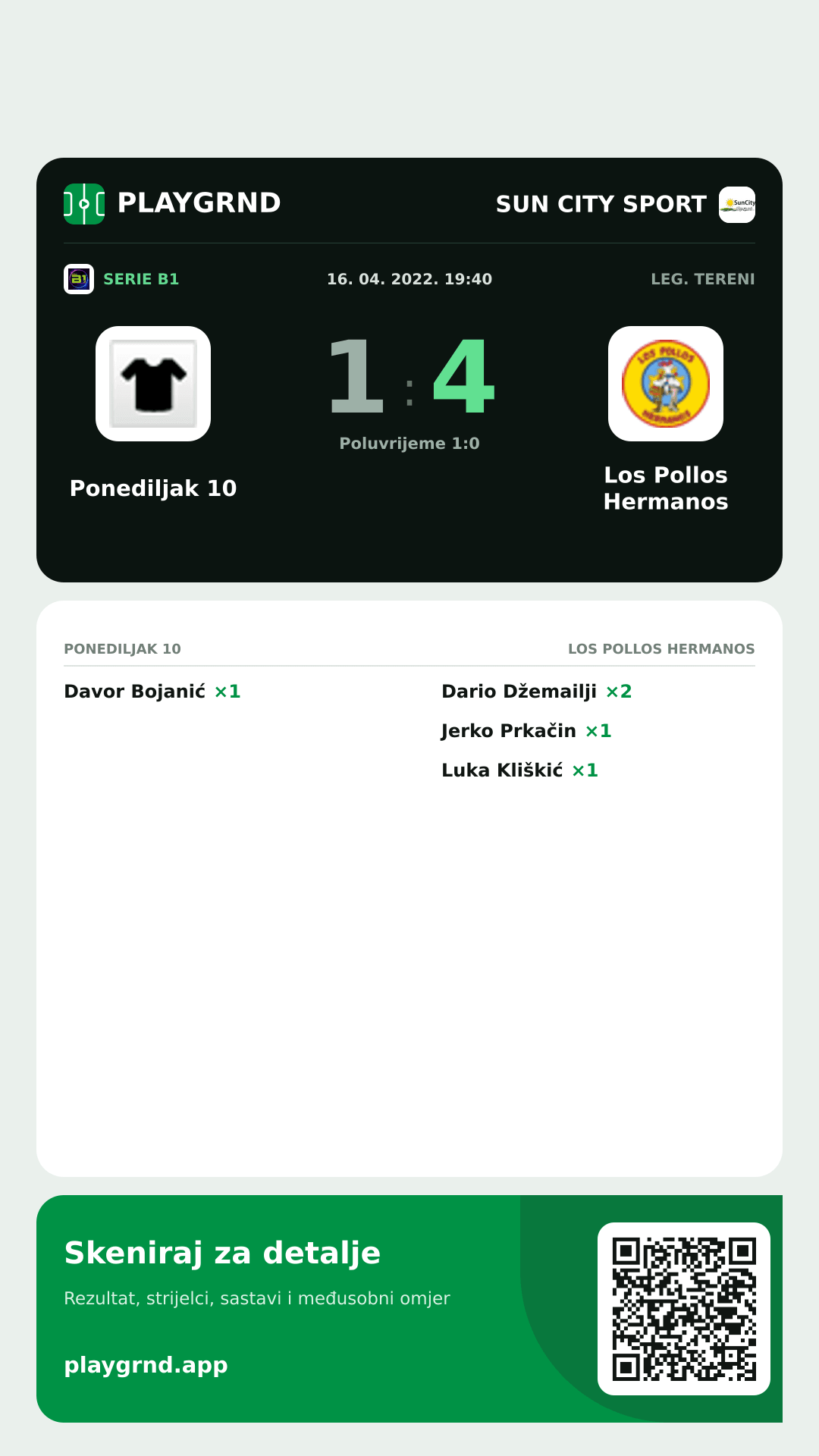 Story image: Ponediljak 10 1:4 Los Pollos Hermanos