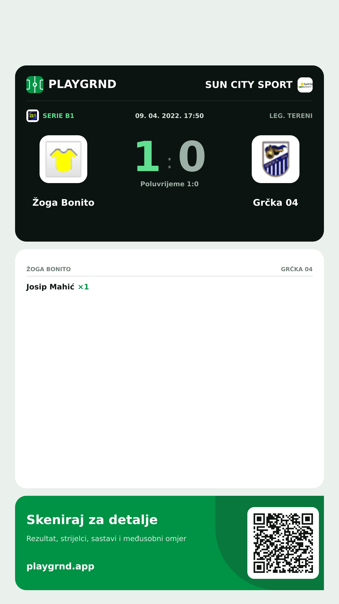 Story slika: Žoga Bonito 1:0 Grčka 04