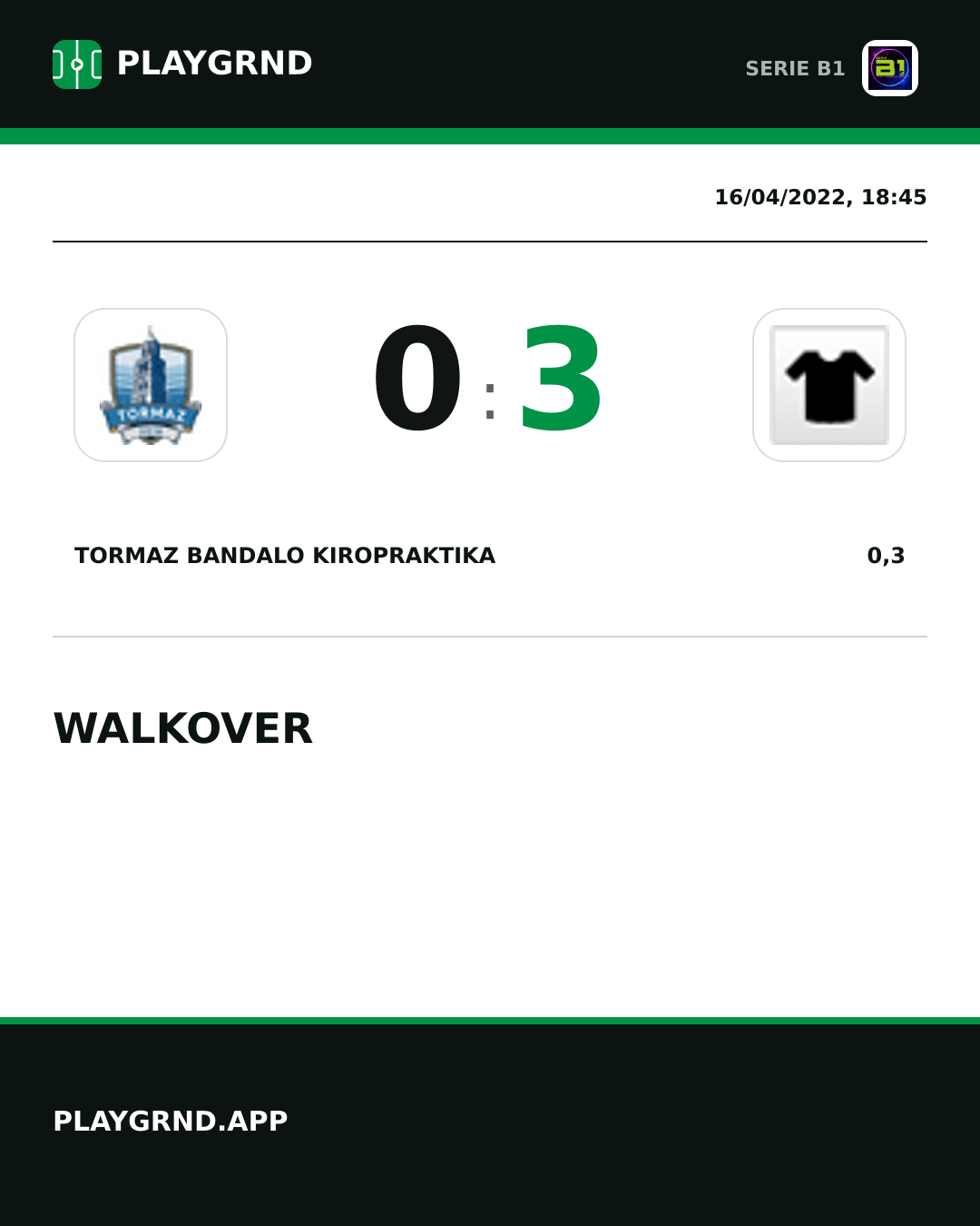 Instagram artwork: Tormaz Bandalo Kiropraktika 0:3 0,3