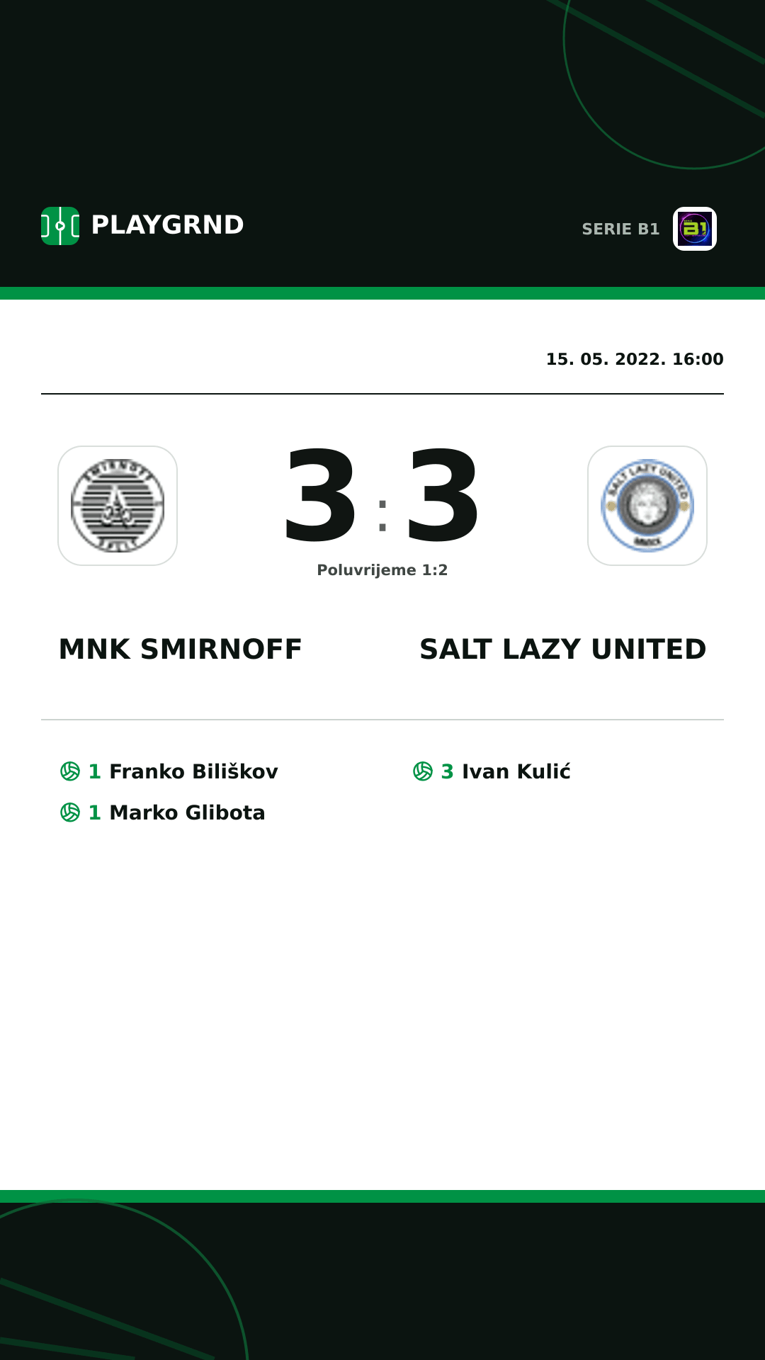 Instagram slika: Mnk Smirnoff 3:3 Salt Lazy United