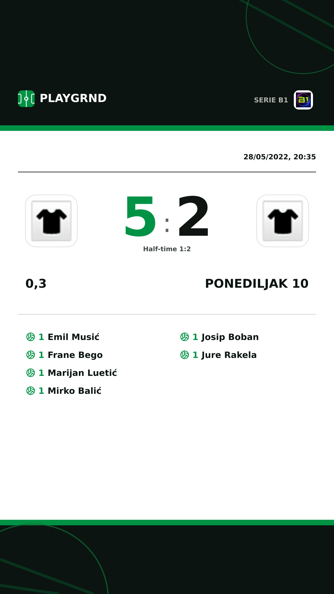 Instagram artwork: 0,3 5:2 Ponediljak 10