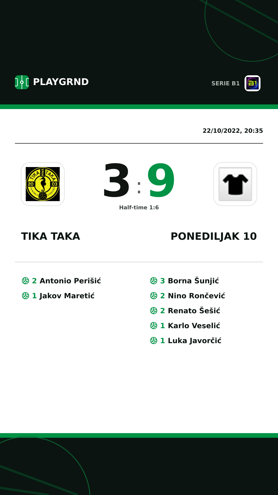 Instagram artwork: Tika Taka 3:9 Ponediljak 10