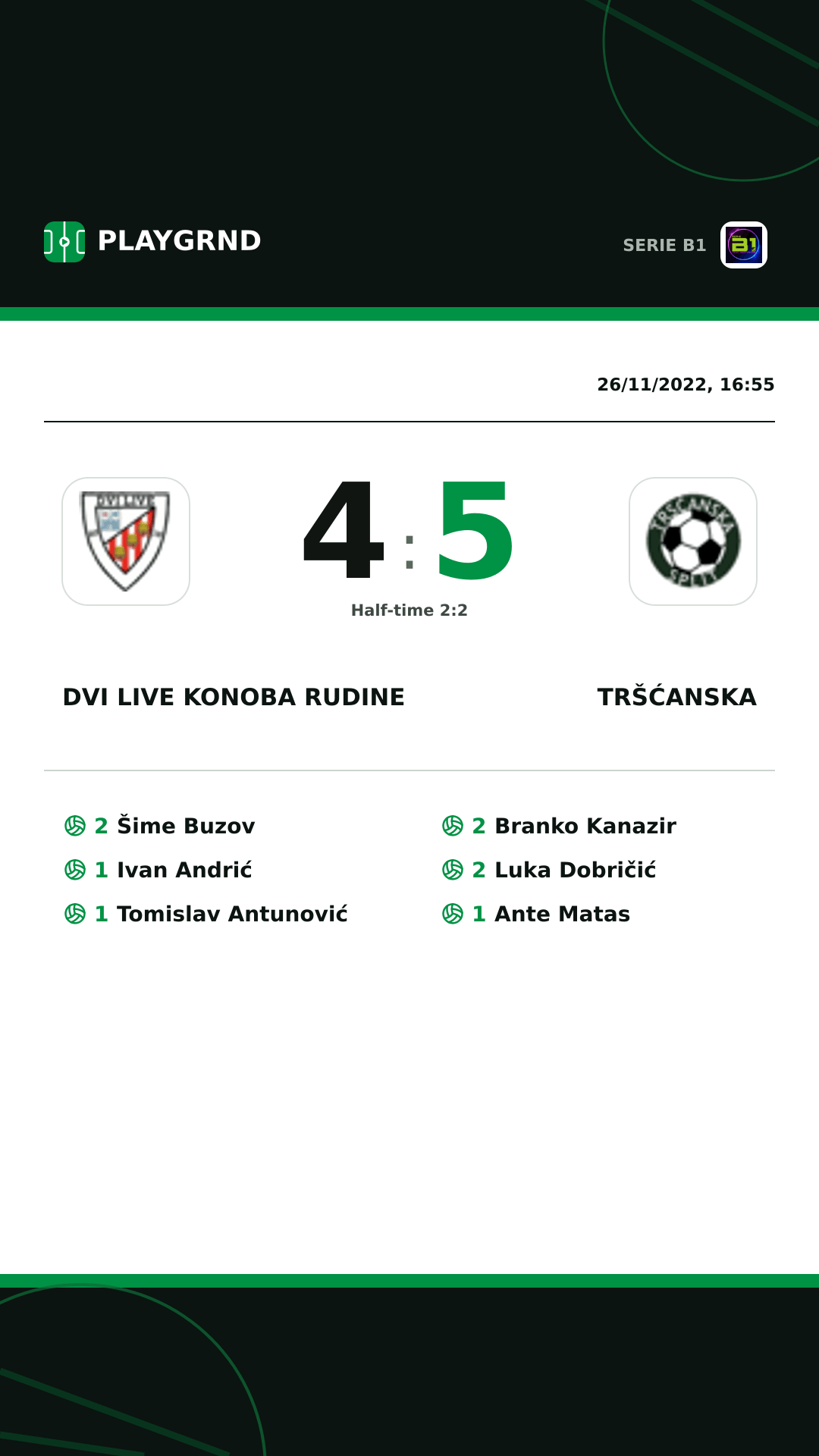 Instagram artwork: Dvi Live Konoba Rudine 4:5 Tršćanska