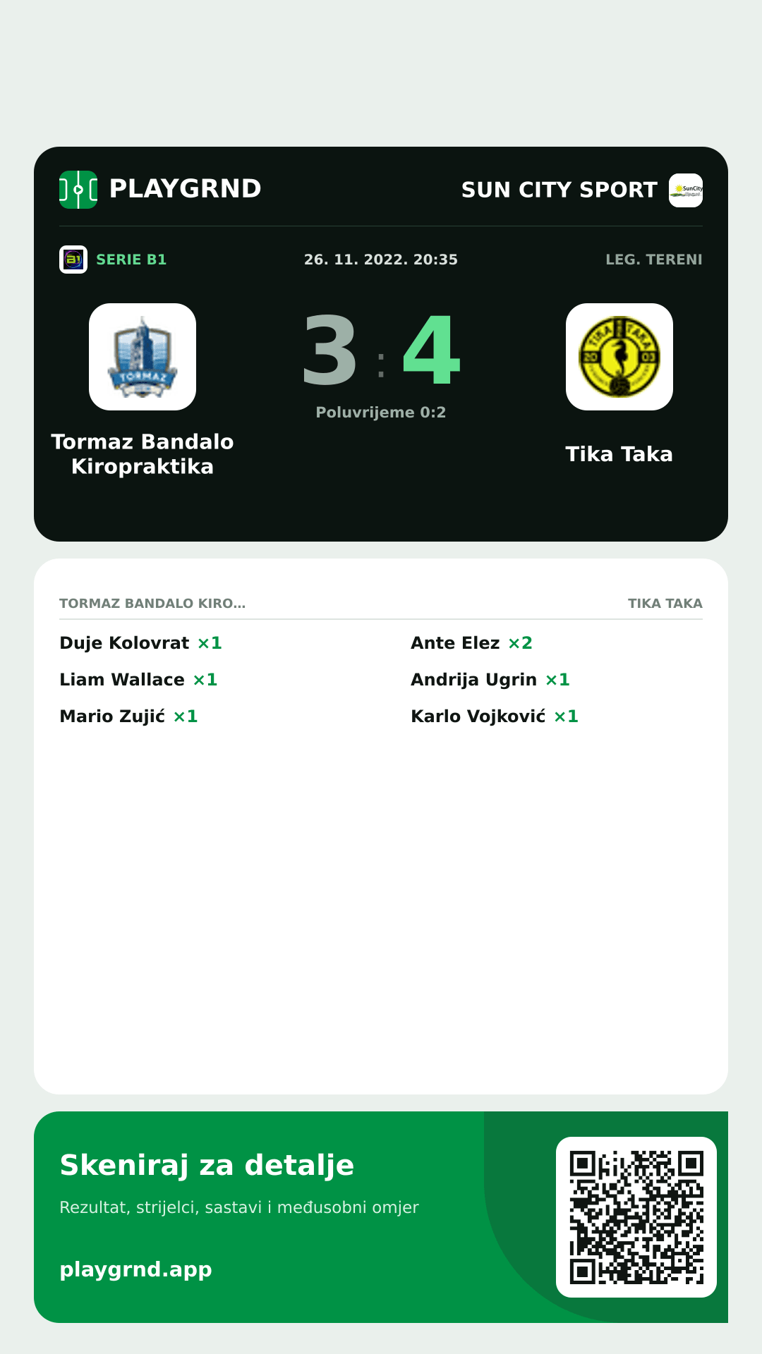 Story image: Tormaz Bandalo Kiropraktika 3:4 Tika Taka