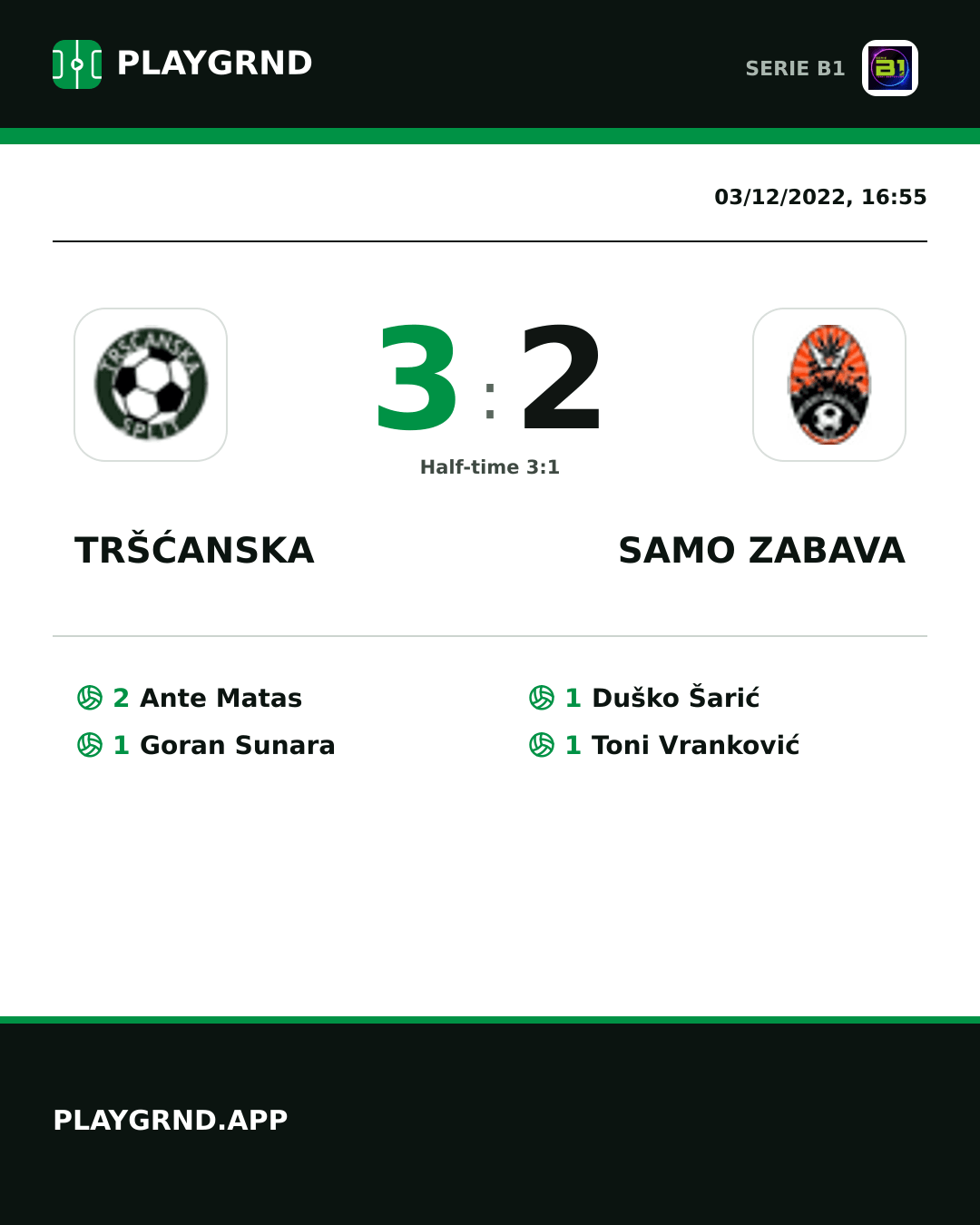 Instagram artwork: Tršćanska 3:2 Samo Zabava